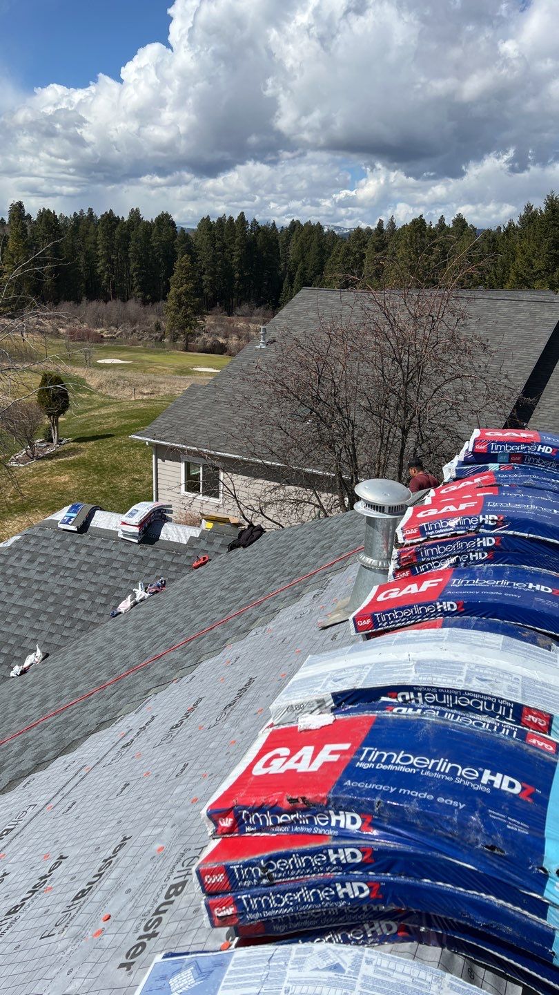 GAF Timberline HDZ - Pewter Gray by Montana Roofing Solutions