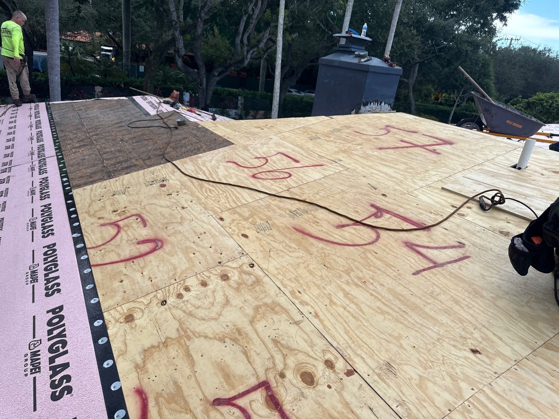 Project in Miami, FL by T&S ROOFING SYSTEMS, INC.