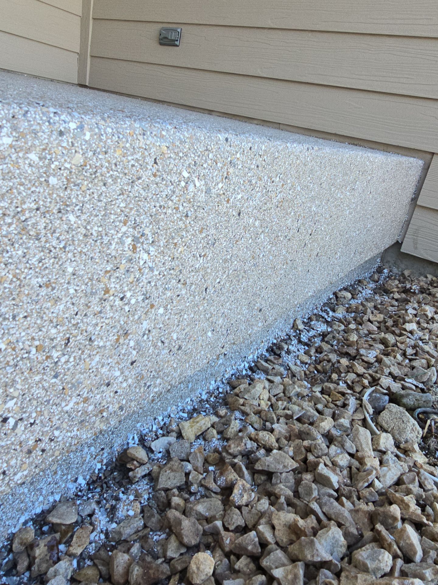 Walkway Transformation using Claystone Hybrid by Croc Coatings, LLC