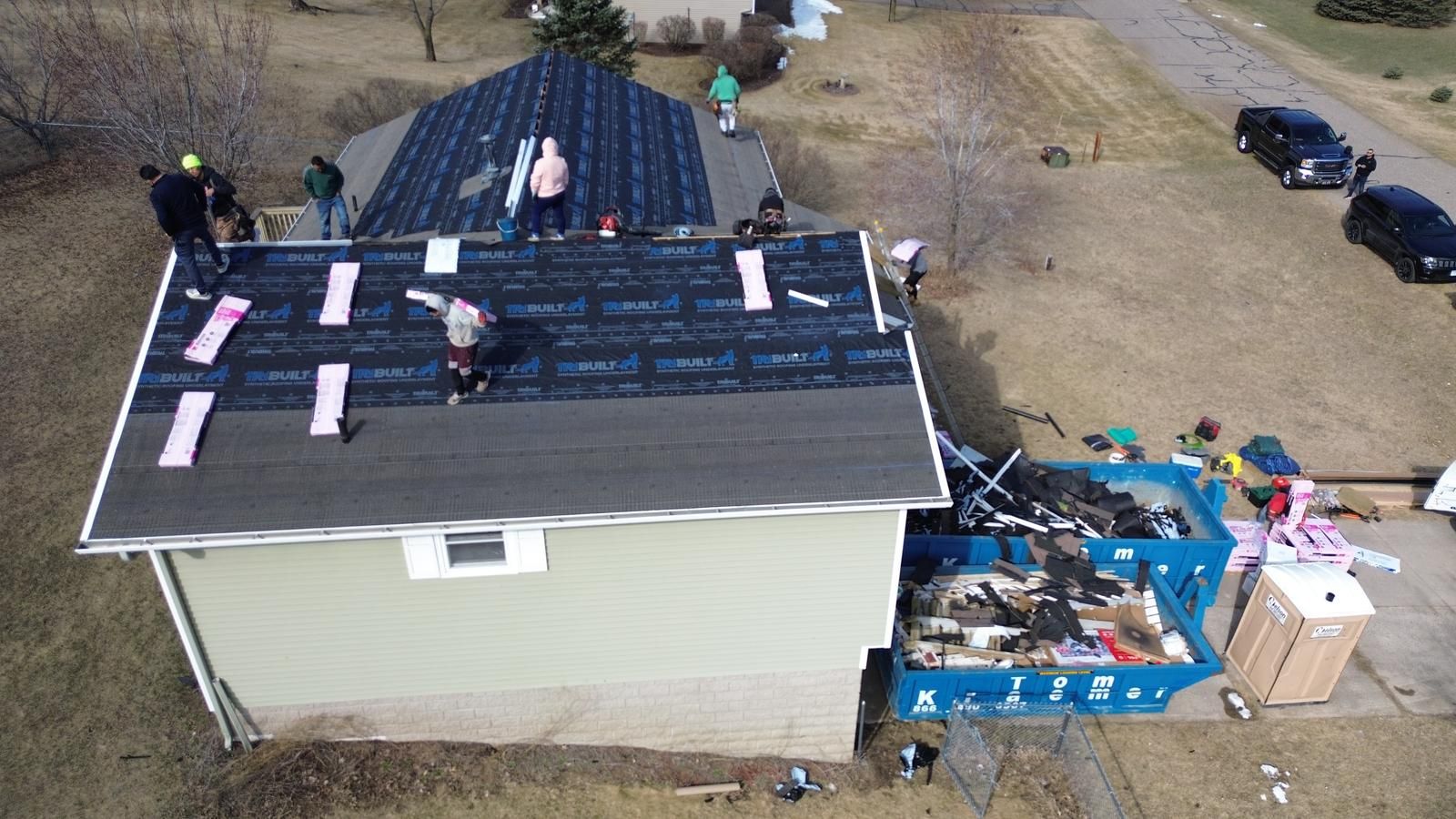 Project in Saint Joseph by CoMitted 365 Roofing & Exteriors 