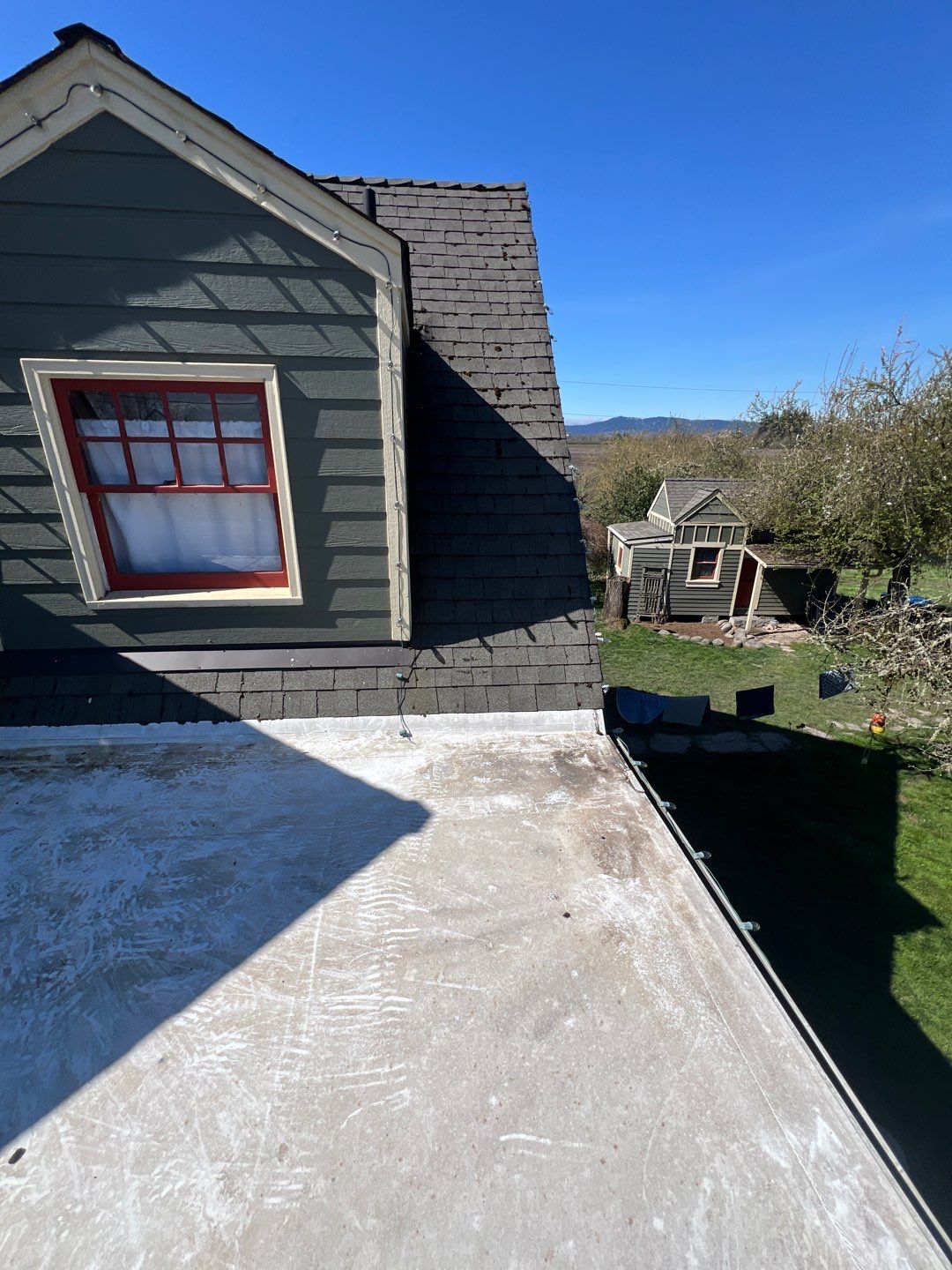 Dec-Tec Walkable Membrane using Dec-Tec (Color: Bronze) by Orezona Building & Roofing Company, Inc.