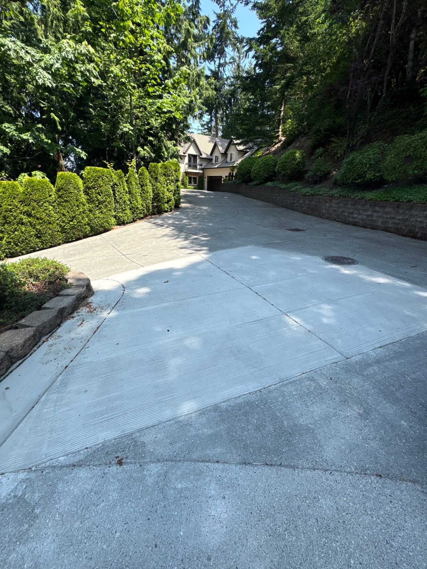 Concrete Driveway Patch Repair | Mukilteo  by Jireh Asphalt & Concrete Inc 