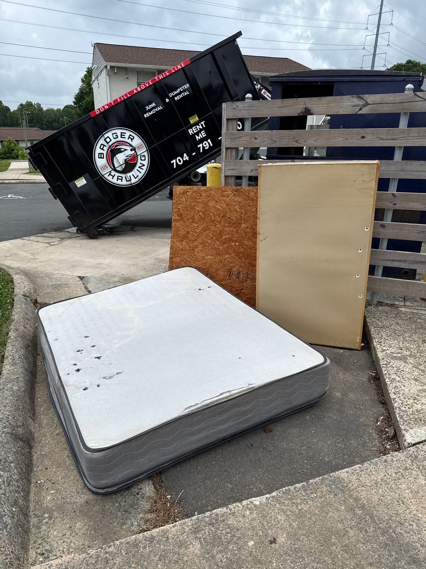 Monthly Apartment Clean Up by Badger Hauling