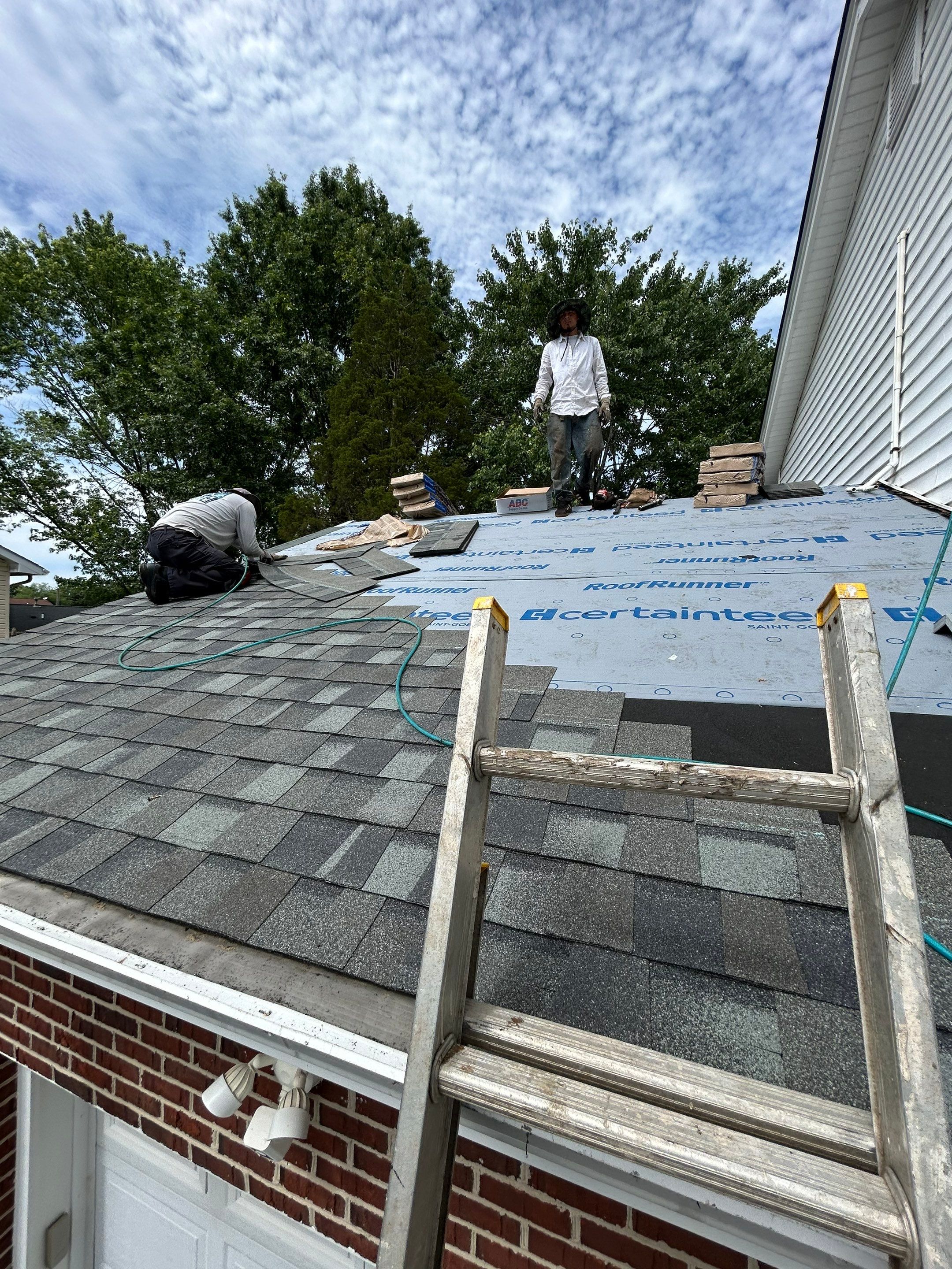Manassas: Residential Roof Replacement with CertainTeed Landmark Pro in Max Def Georgetown Gray by RM Banning, Inc.