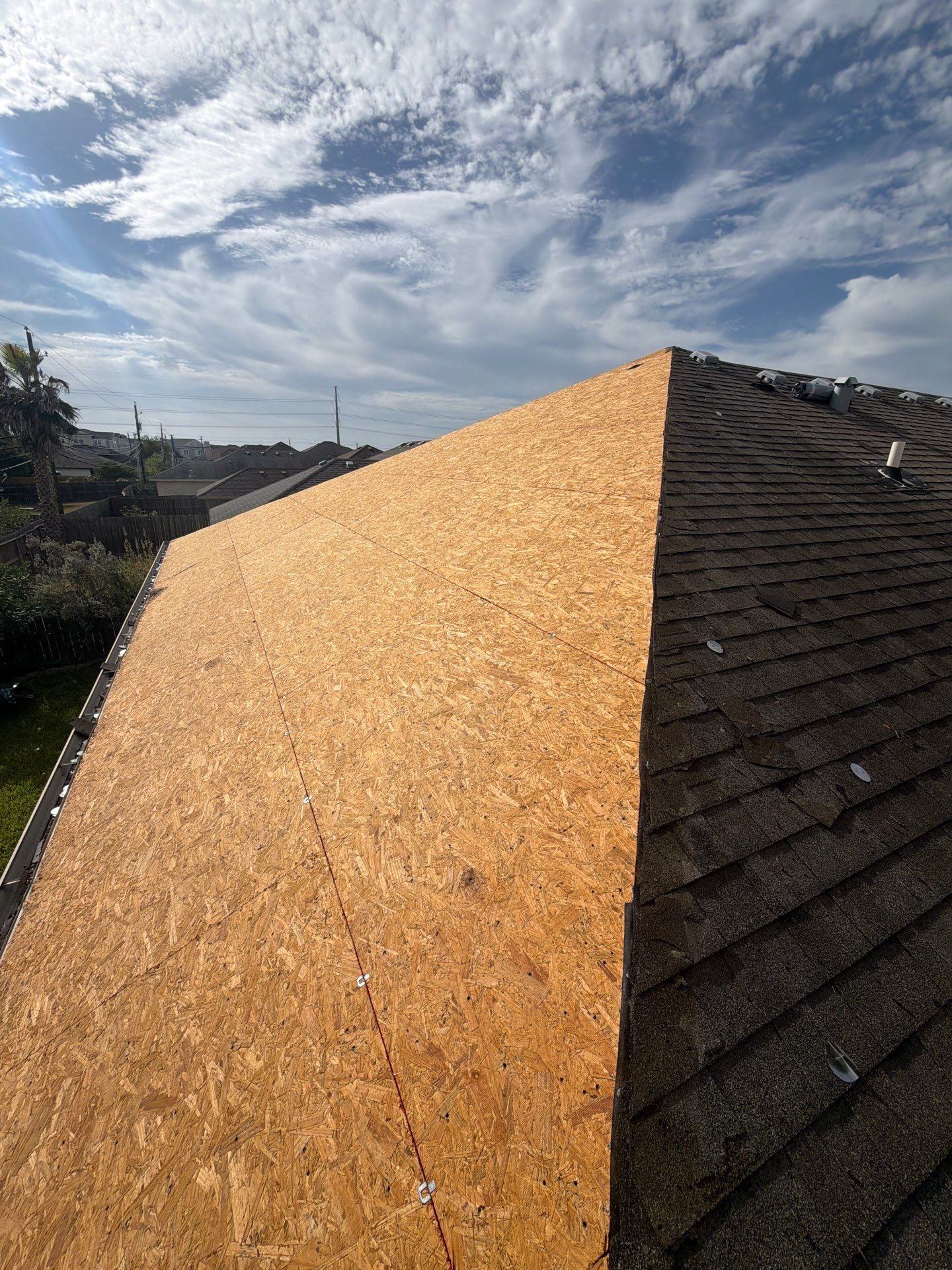 New Roof with better Ventilation  by Bayfront Roofing and Construction