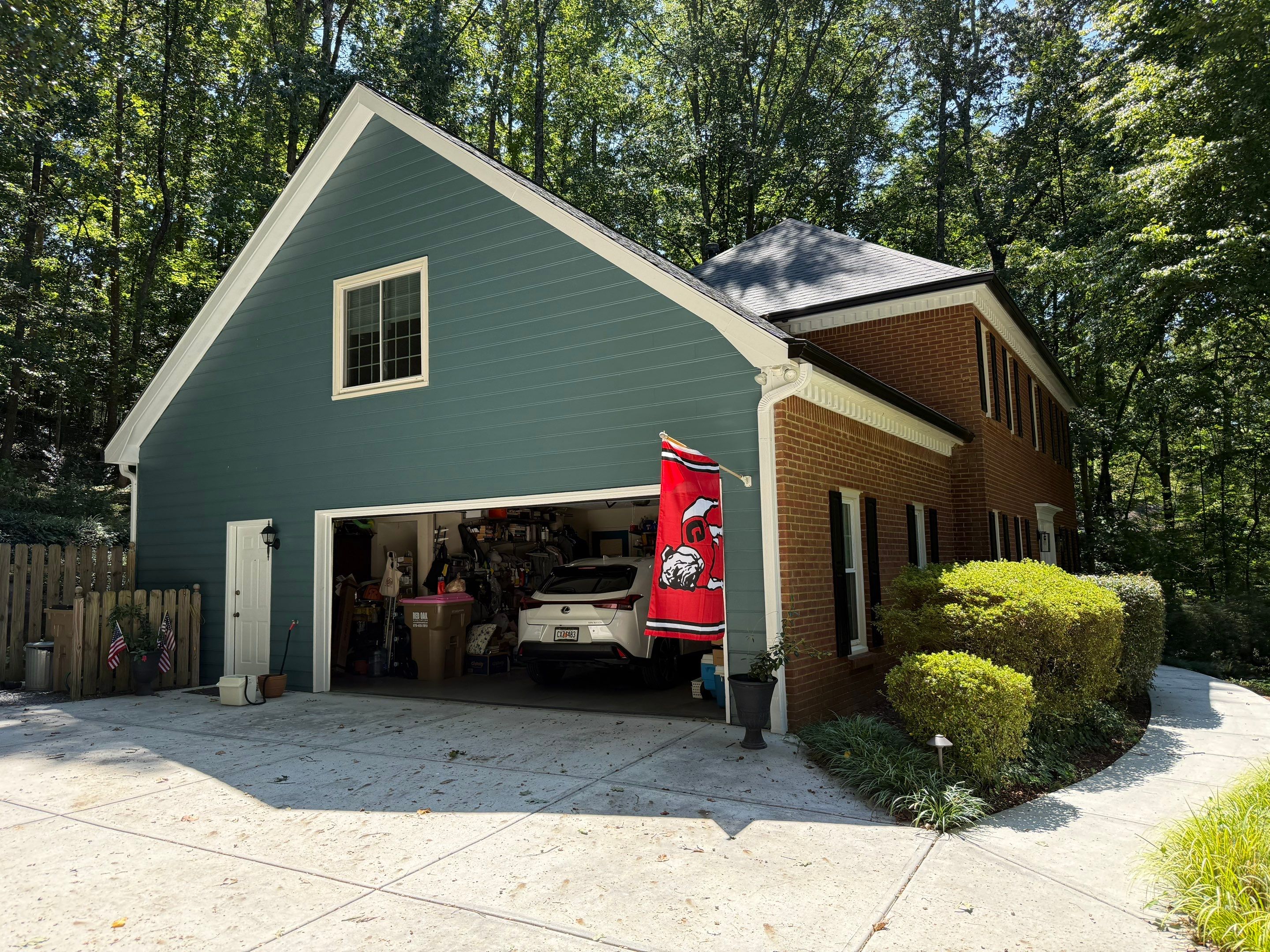 Two-Story Exterior Repainting and Color Transformation in Marietta by Swift Home Renovations