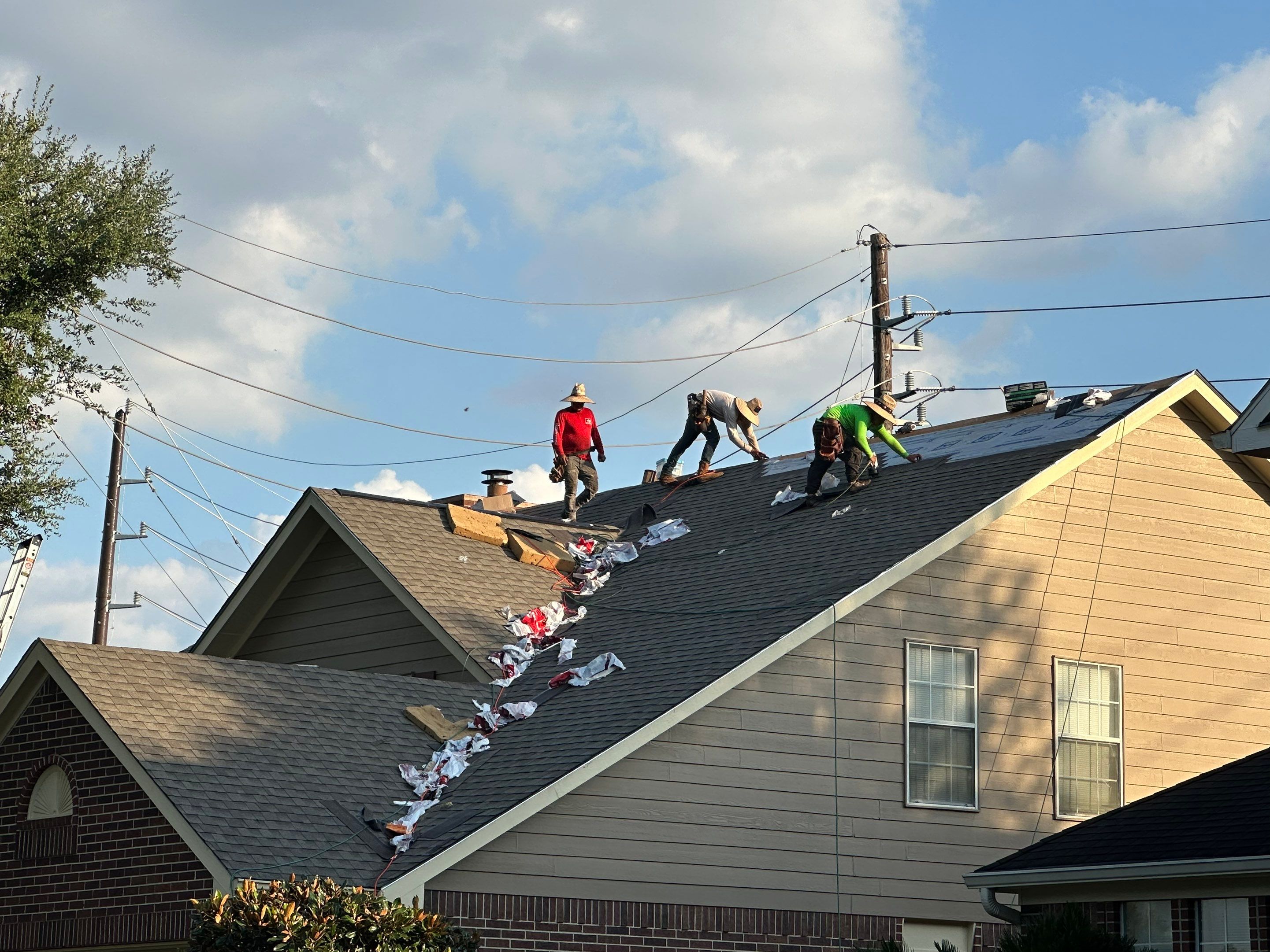 30 year GAF Natural Shadow Roofing system  by Big State Roof Solutions