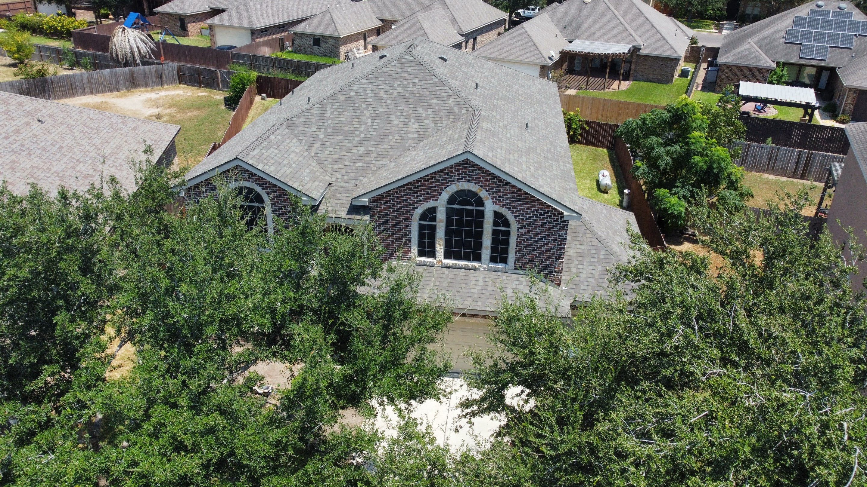 McAllen Roof Project  by Bison Roofing  