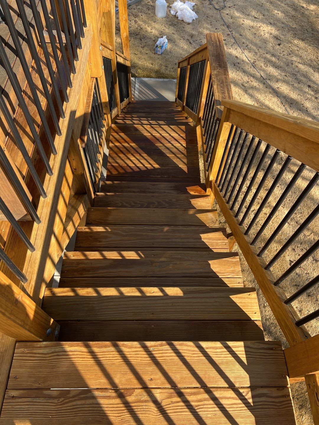 Coated Deck using Wood Sealant by DuraSeal