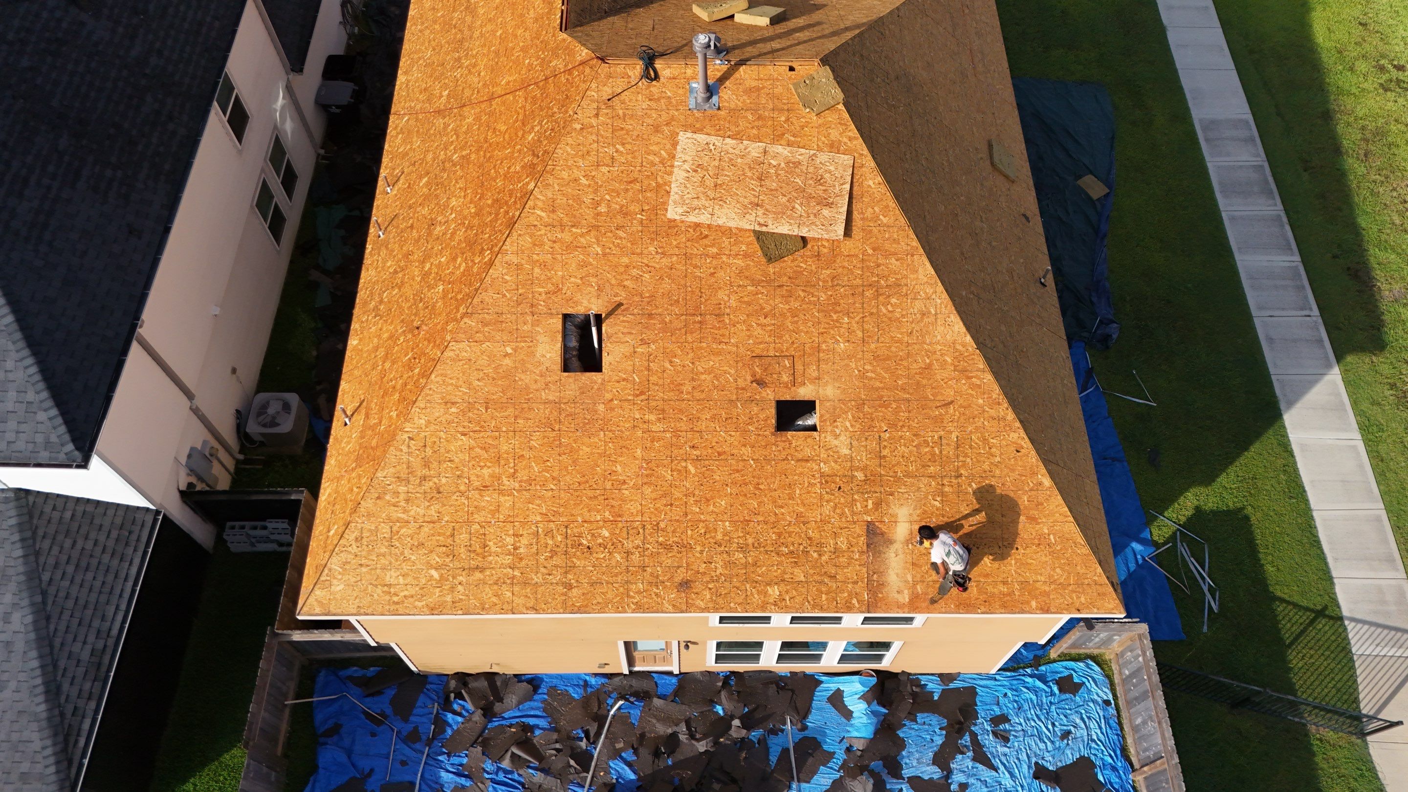 Roof Replacement and Decking Repair in Katy, TX by Onit Roofing LLC