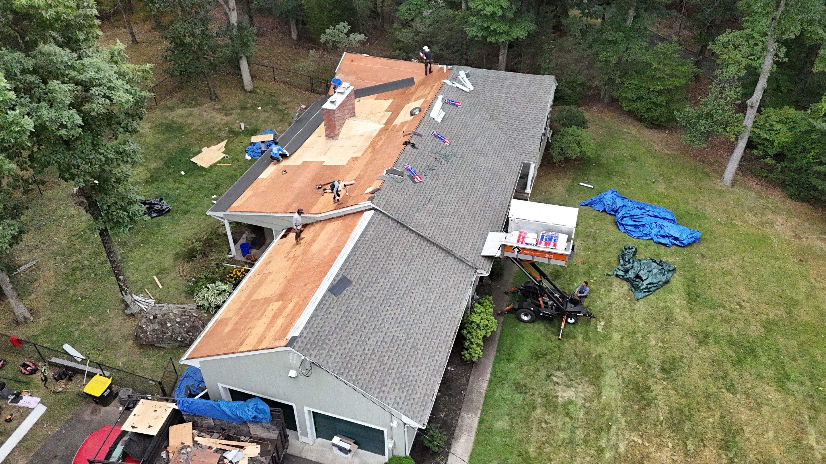 Roof Project in Bridgewater, NJ by All State Home Improvement Inc.