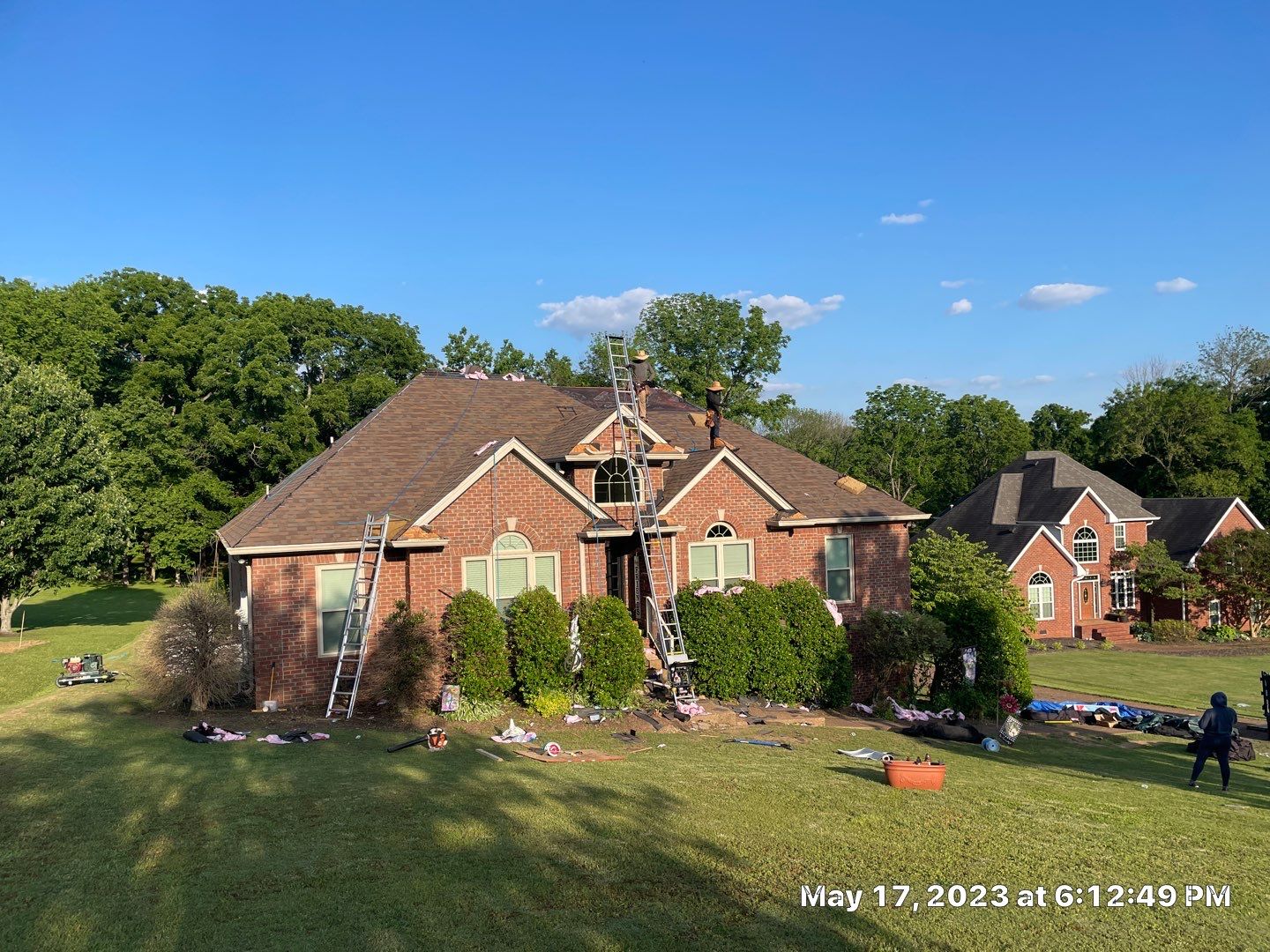 Residential Roofing Installation using Owens Corning Duration Shingles Roofing System by Undersun Roofing 