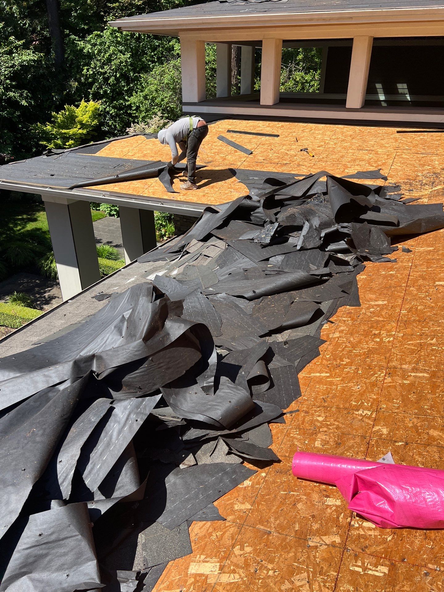 Residential Roofing Installation using GAF HDZ Shingles by Roofing Formula LLC