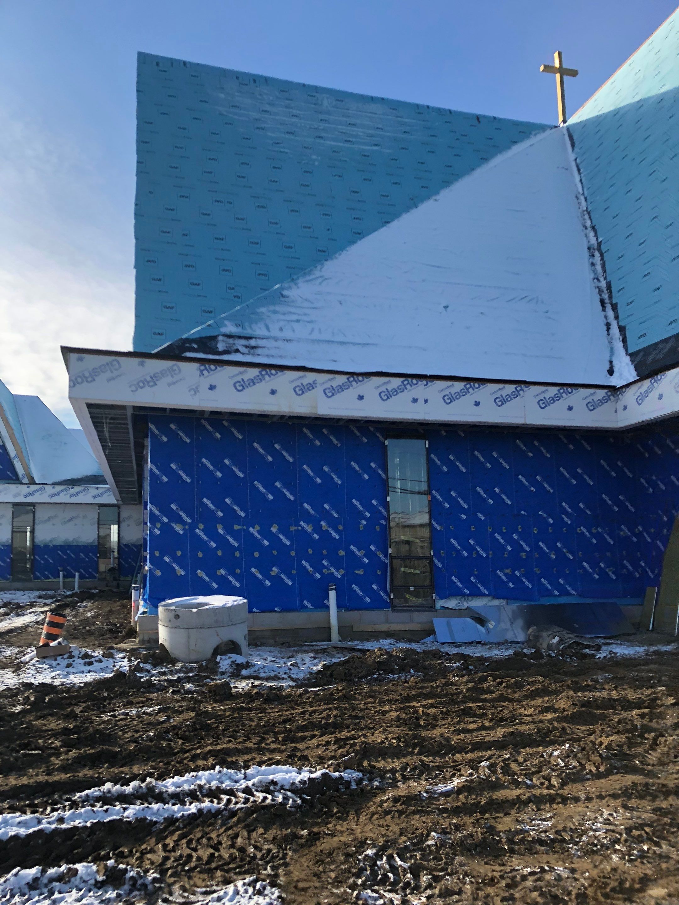 Commercial Roofing Installation using Diamond Tile Metal Shingles , Tpo Flat Roof by Jay Carter Roofing & Sheet Metal