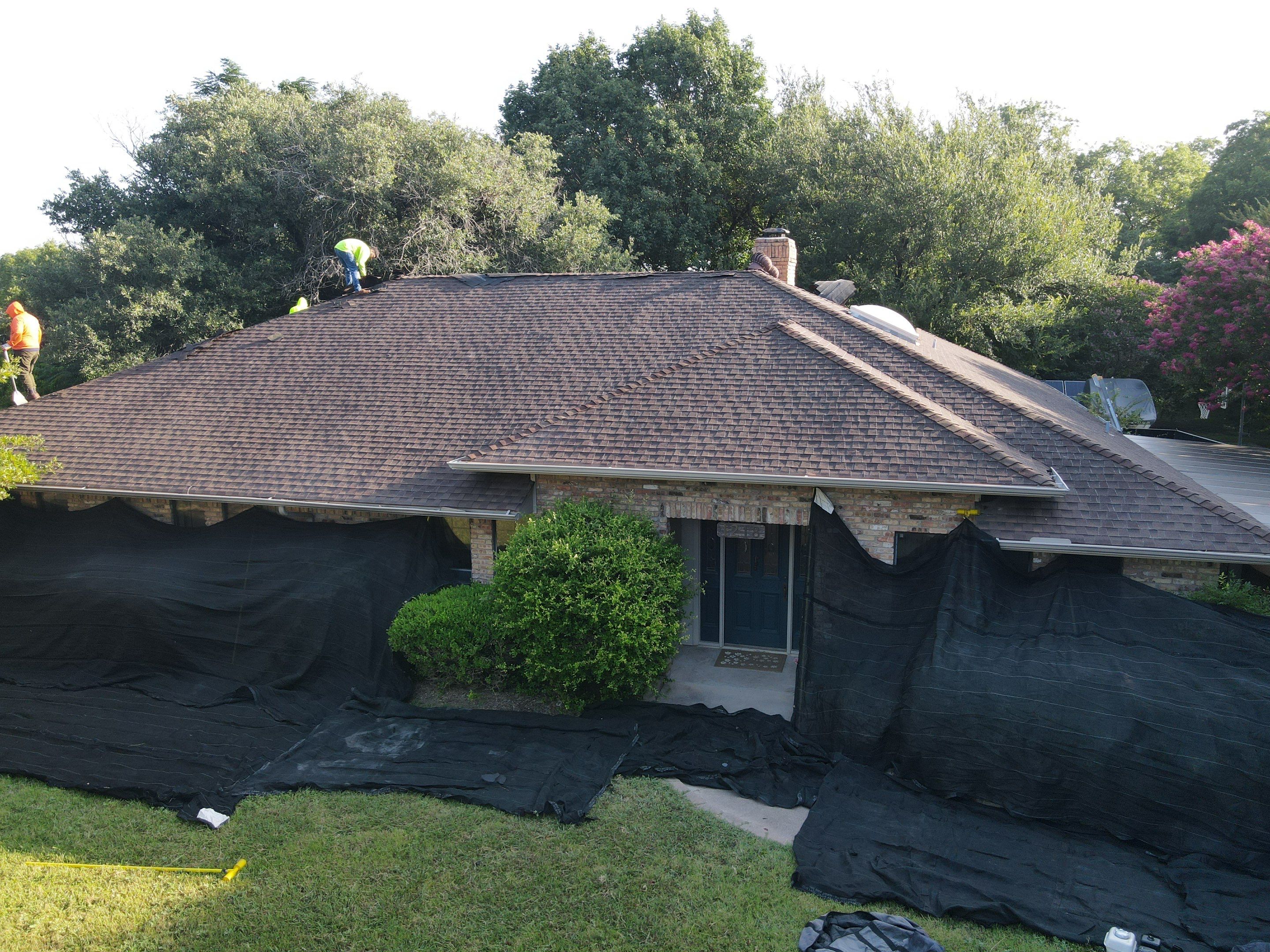 Storm Restoration - Roof and Gutters by Berry Good Roofing 