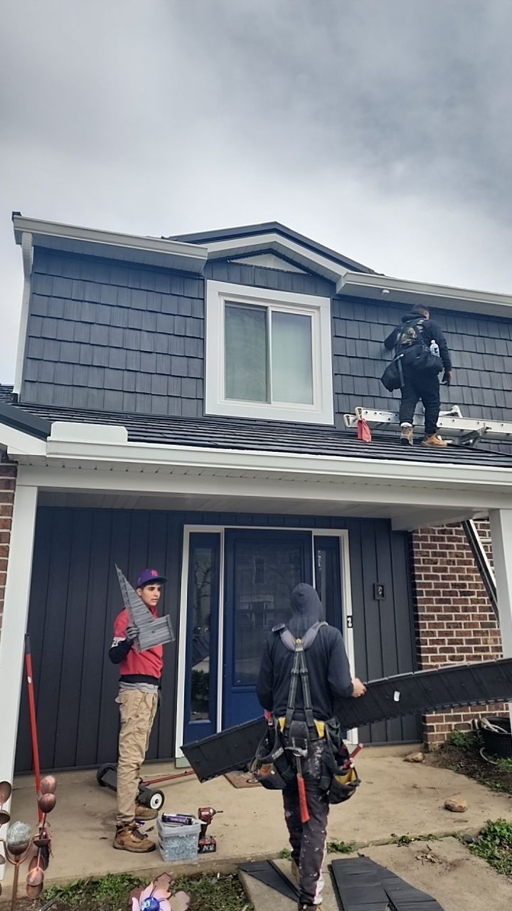 Full Exterior Home Transformation – Metal Slate Roof in Fort Wayne, IN by 4Ever Metal Roofing