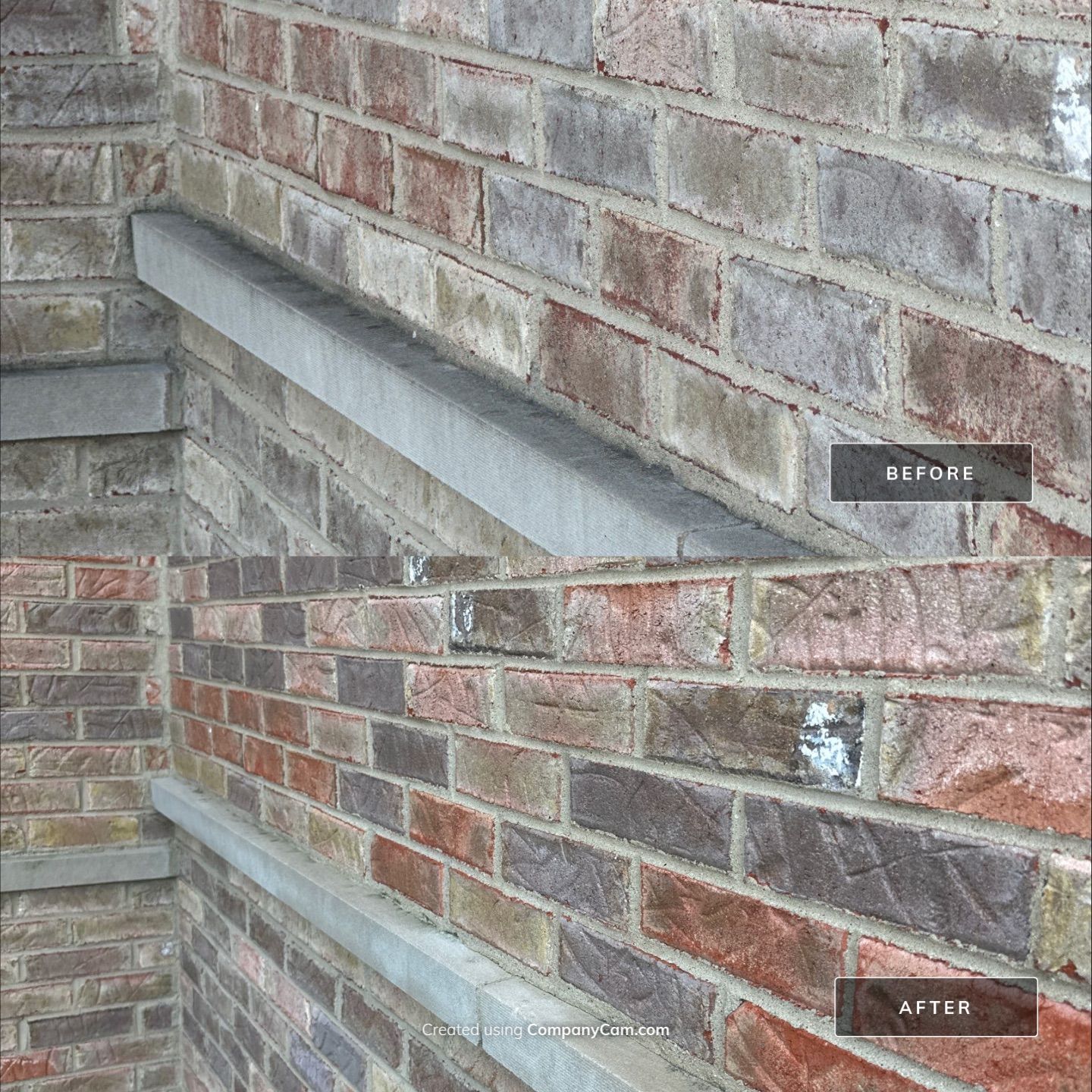 Project in Round Lake by Simmons Power & Soft Washing