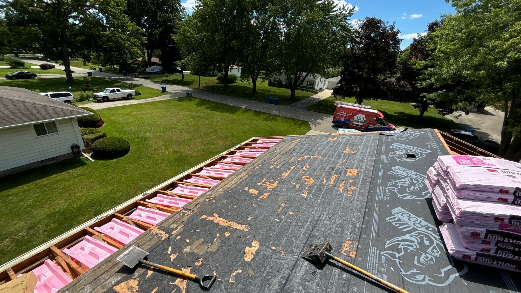 Roof Replacement using Owens Corning by 180 Contractors
