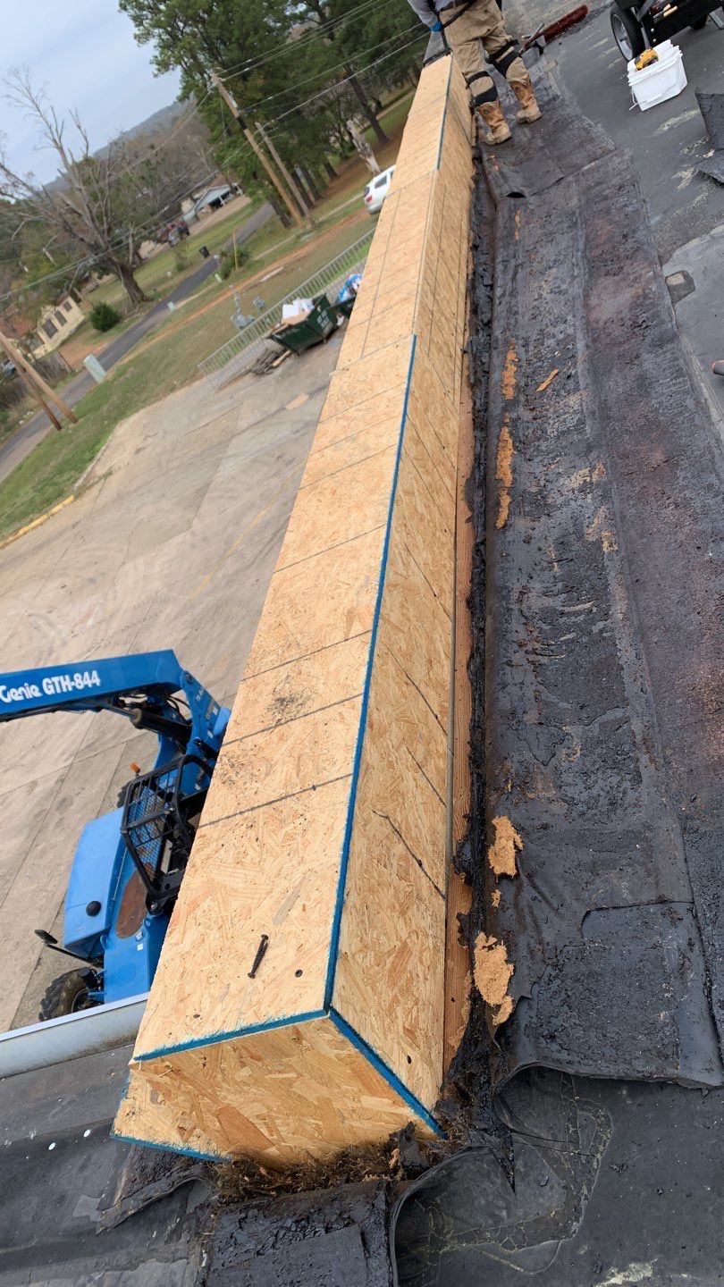 VA Clinic/Tractor Supply in Idabel, Oklahoma by Hostetler Roofing