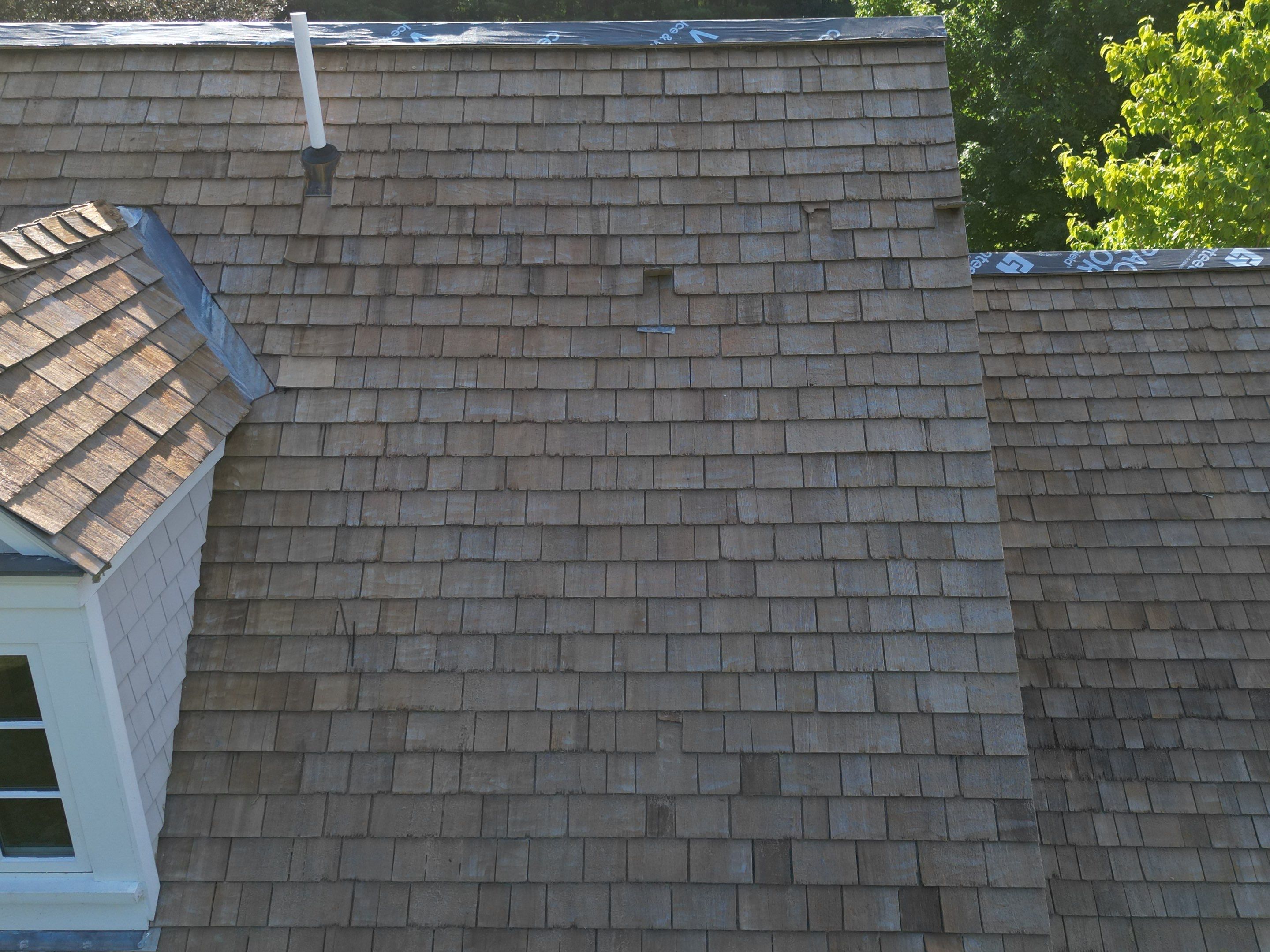Cedar Shake Roof Restoration by Mighty Dog Roofing of Greater Middlesex County