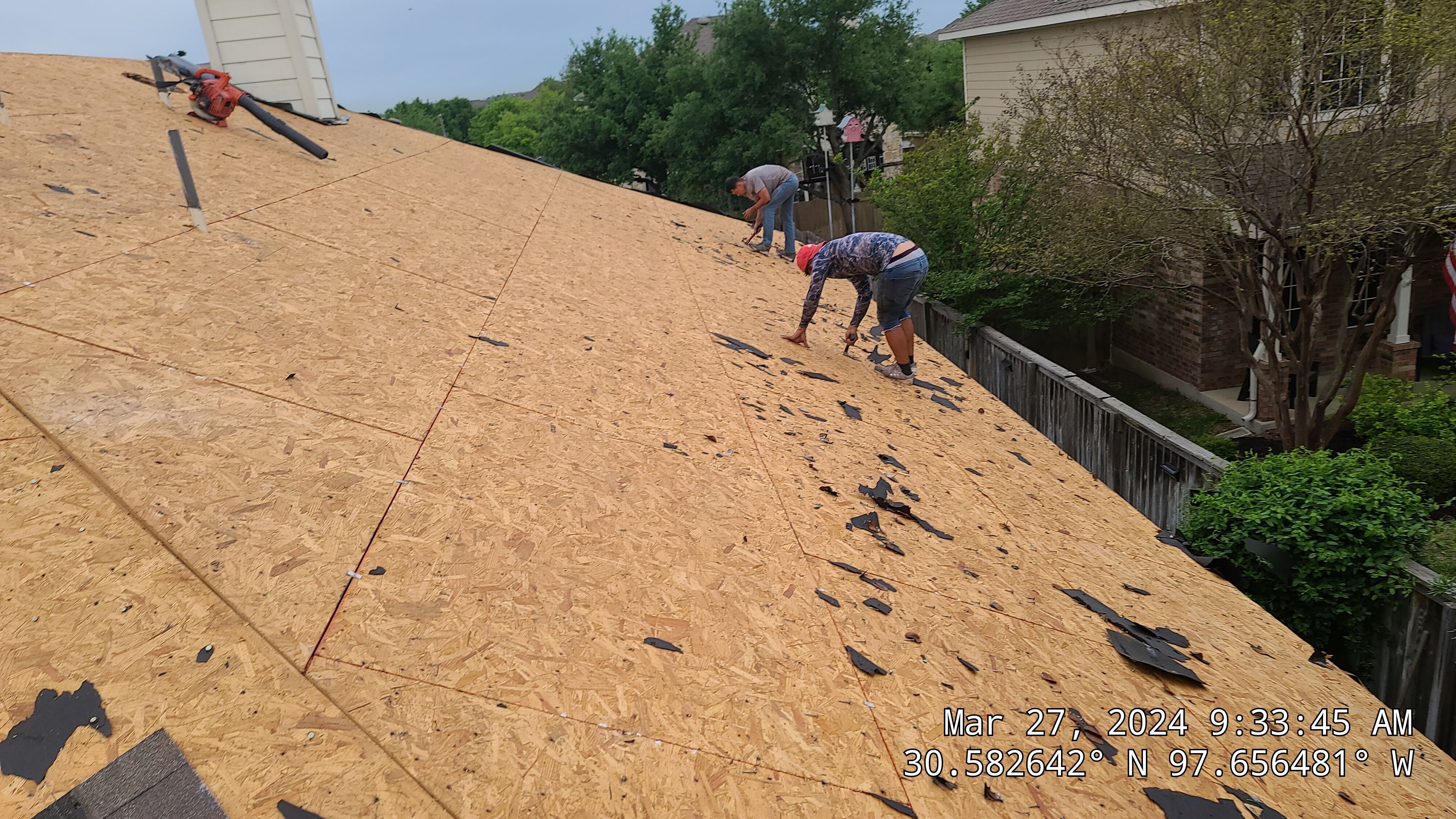 Complete Roofing Replacement and Hail Damage Restoration in Round Rock by Caliber Restoration LLC