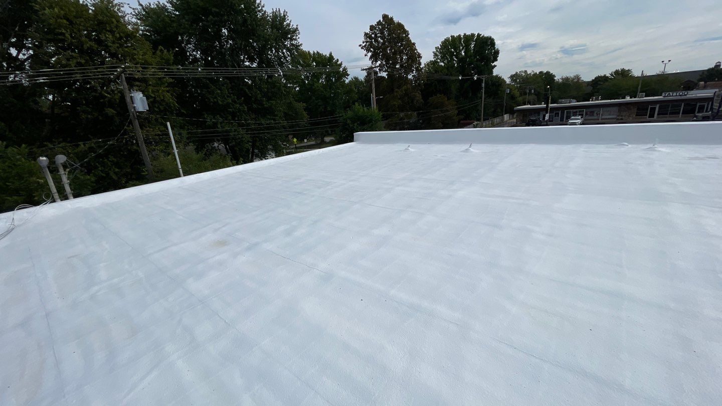 Commercial Roofing Install - SPF Foam & Coatings Restoration System - Color White  by Titan Commercial & Residential Roofing 
