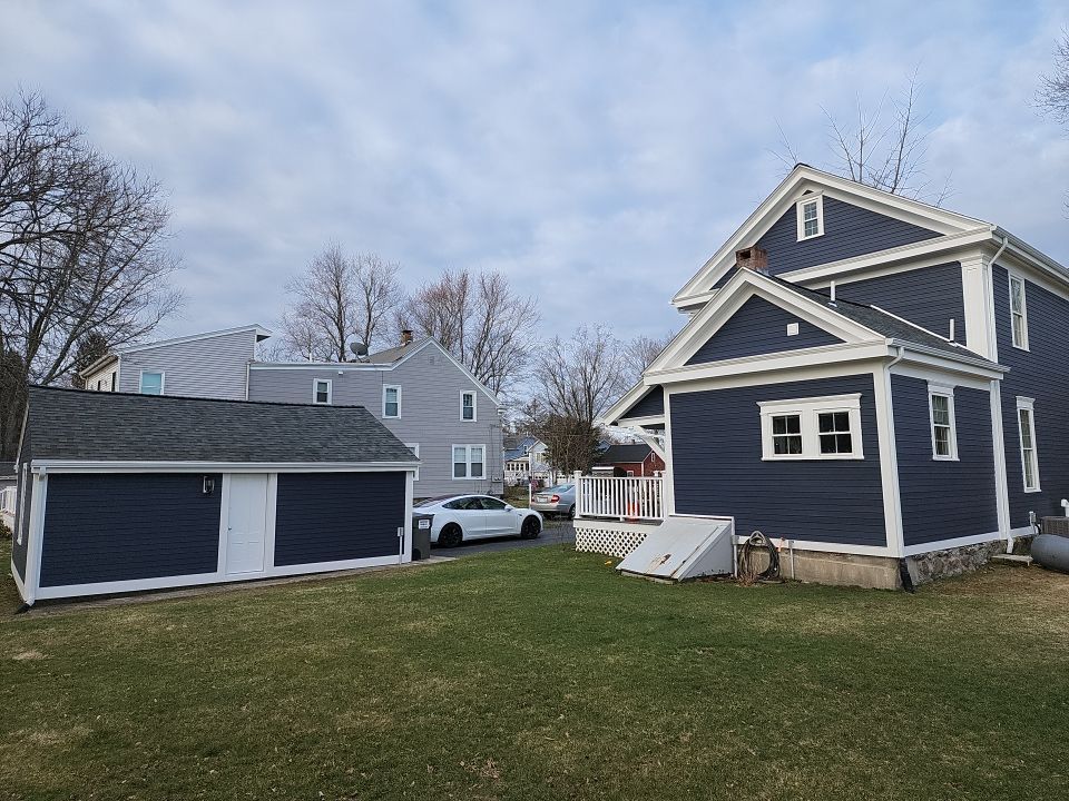 Siding Installation using James Hardie by UBrothers Construction