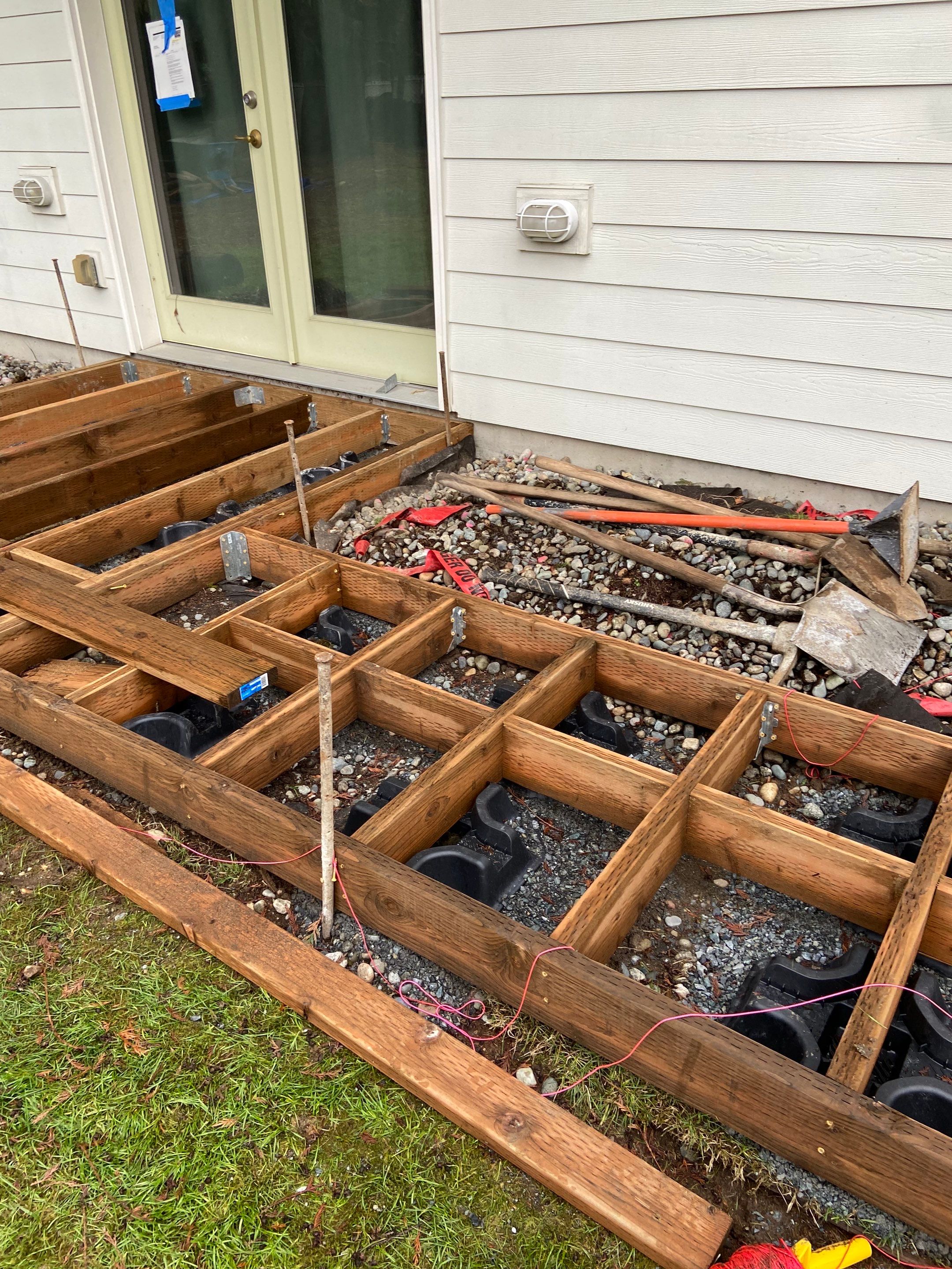 Daniel | Back Deck Installation  by Jireh Asphalt & Concrete Inc 