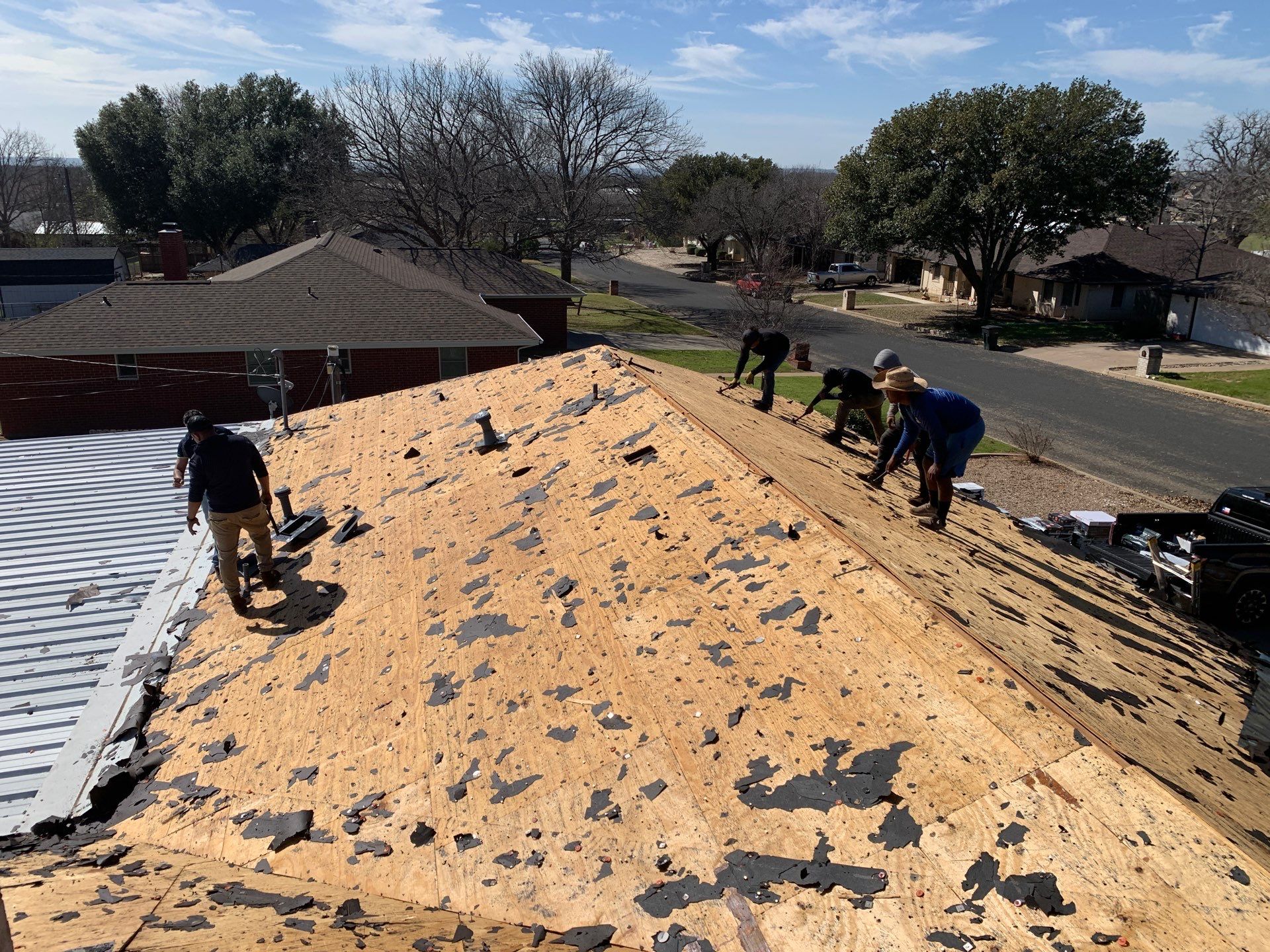 Full Residential Roofing Replacement and Decking Restoration in Fredericksburg by Caliber Restoration LLC