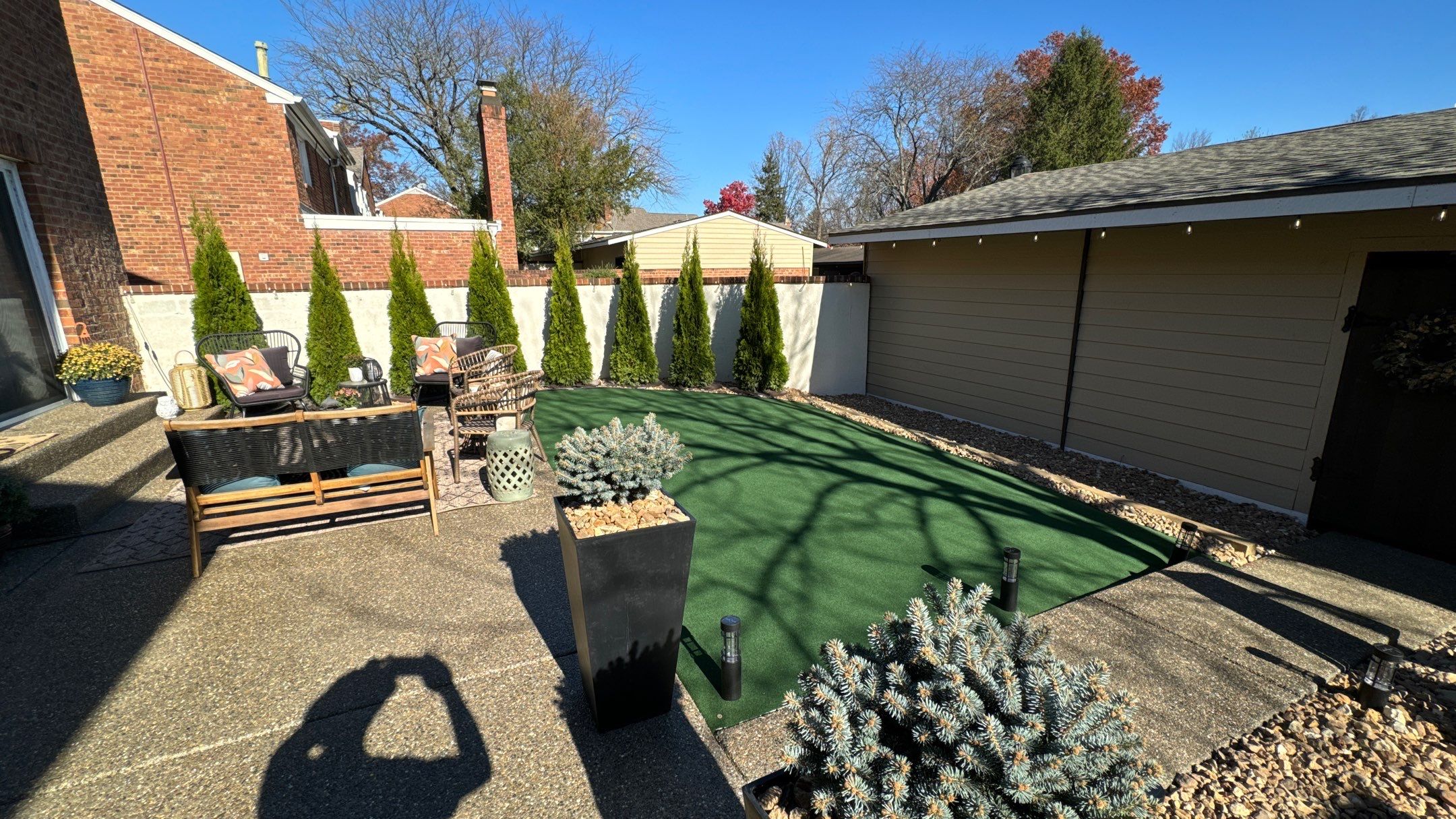 Courtyard Overhaul by Reisenberg’s Lawn & Landscape, LLC