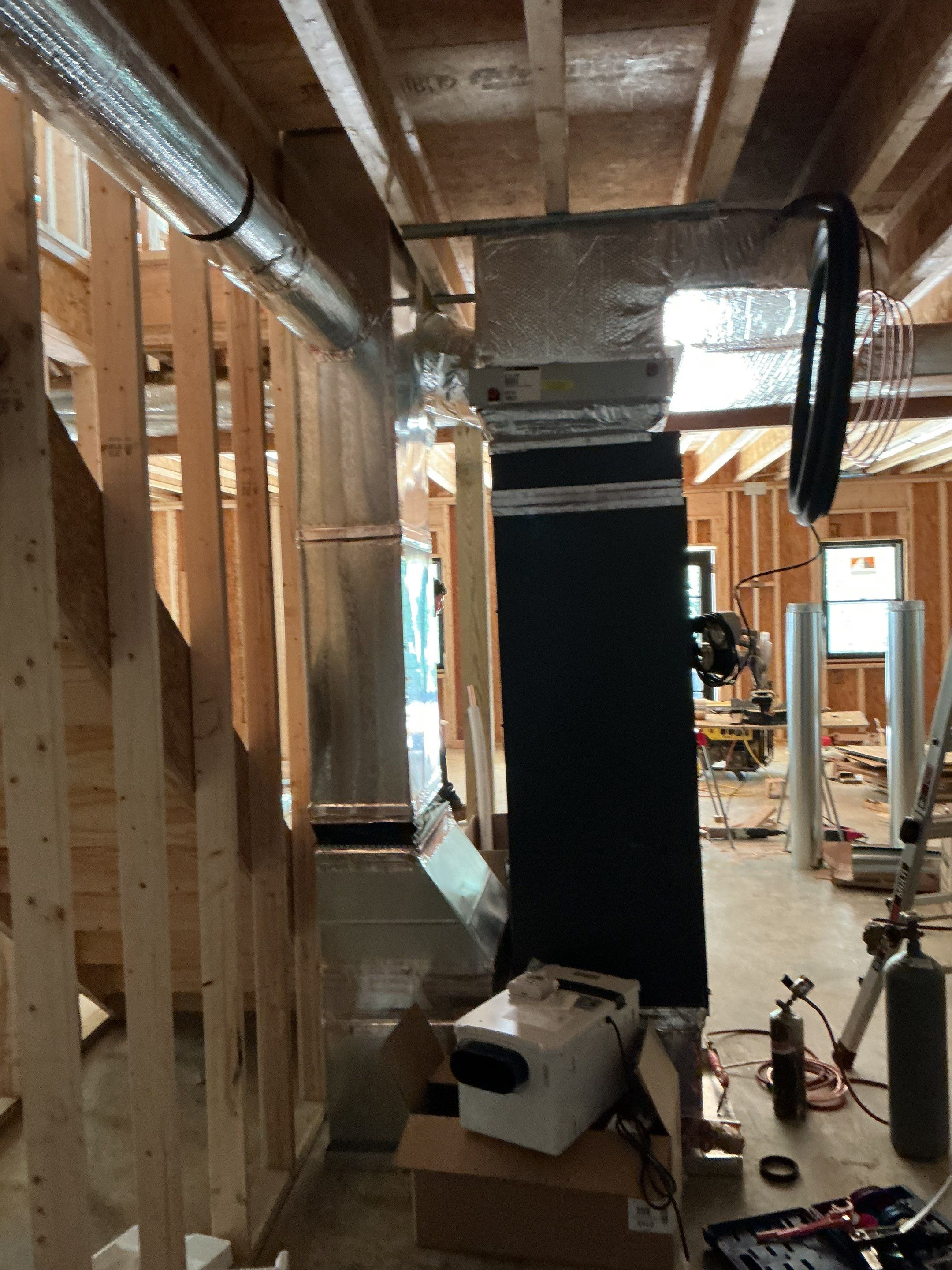 New Construction install in Winchester by Elemental Heating and air conditioning LLC