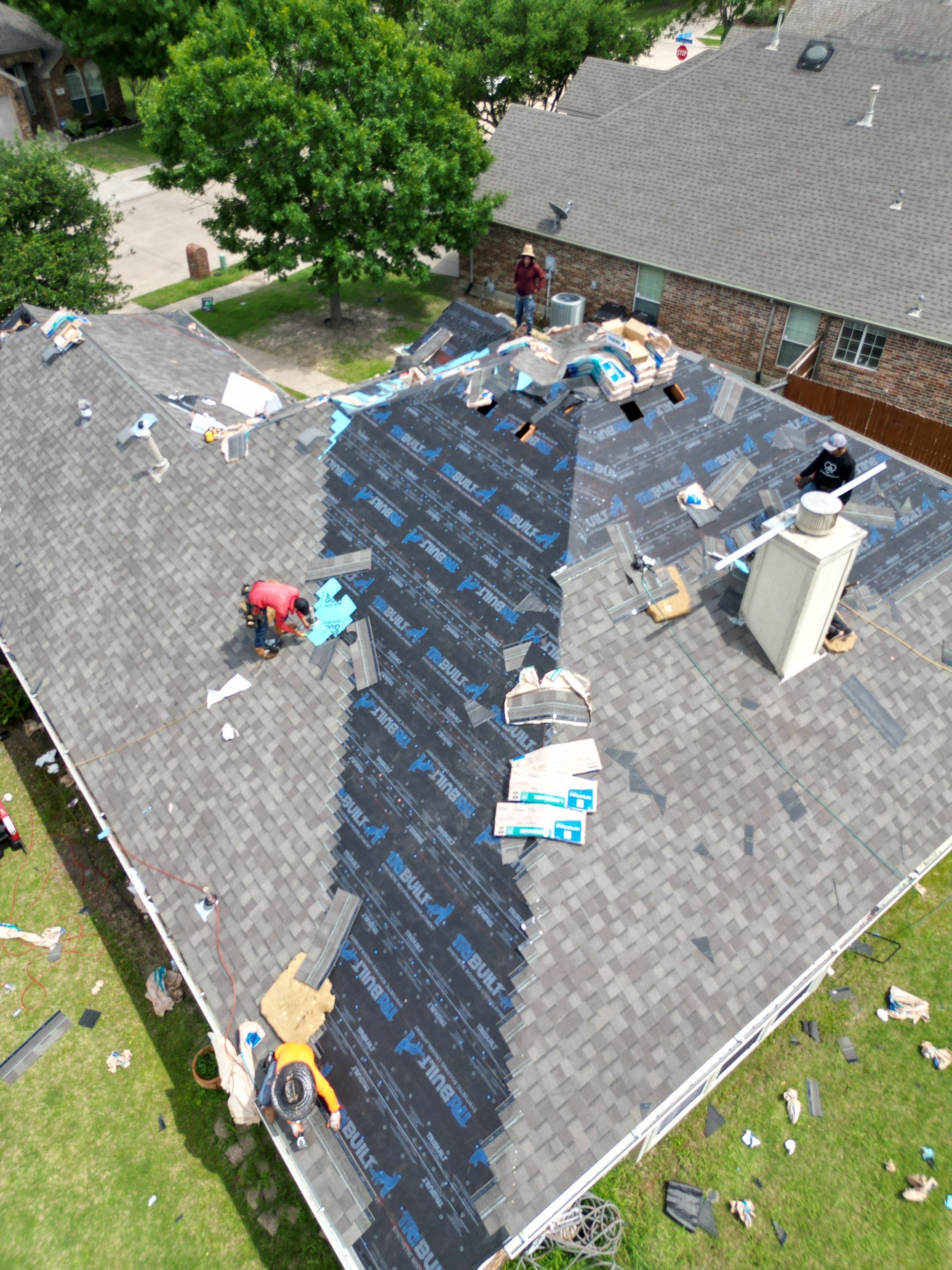 Project in Sachse by Rhino Roofing and General Contracting, LLC