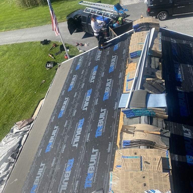 Residential Roofing Installation using Certainteed Landmark AR - Charcoal Black by Roof Right Inc