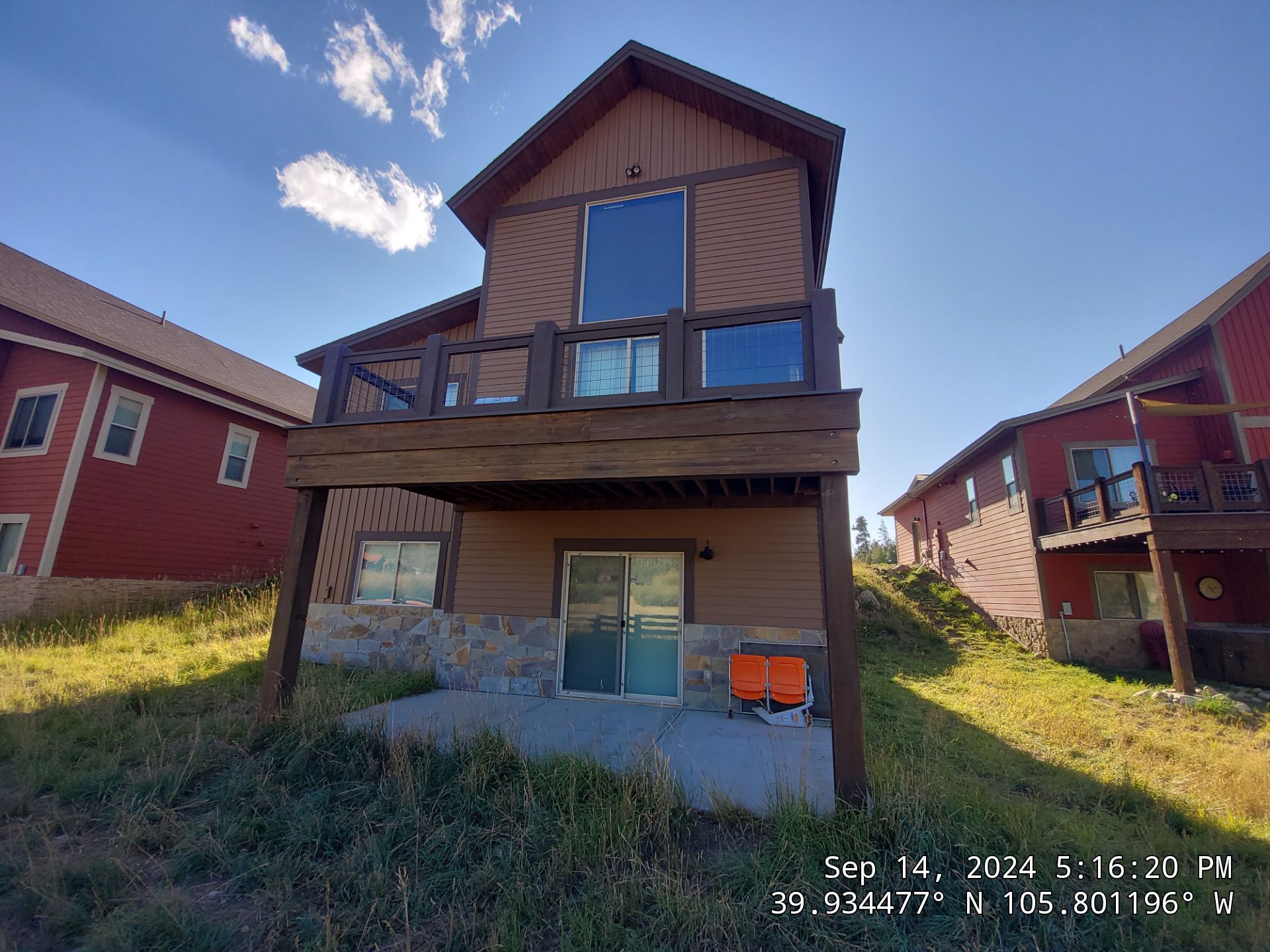 Exterior Painting Using Stain by Wheatley Creek Services