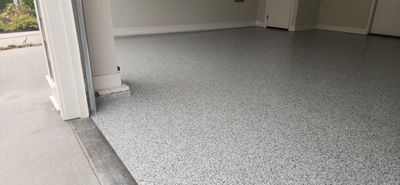 Ultimate Garage Upgrade Using Gravel Flake!