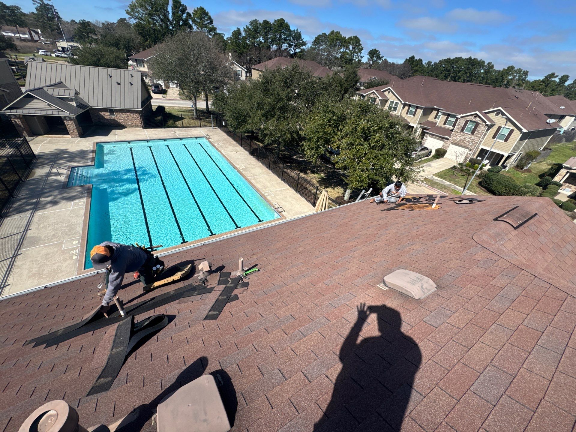 Project in Tomball by Proud Roofing