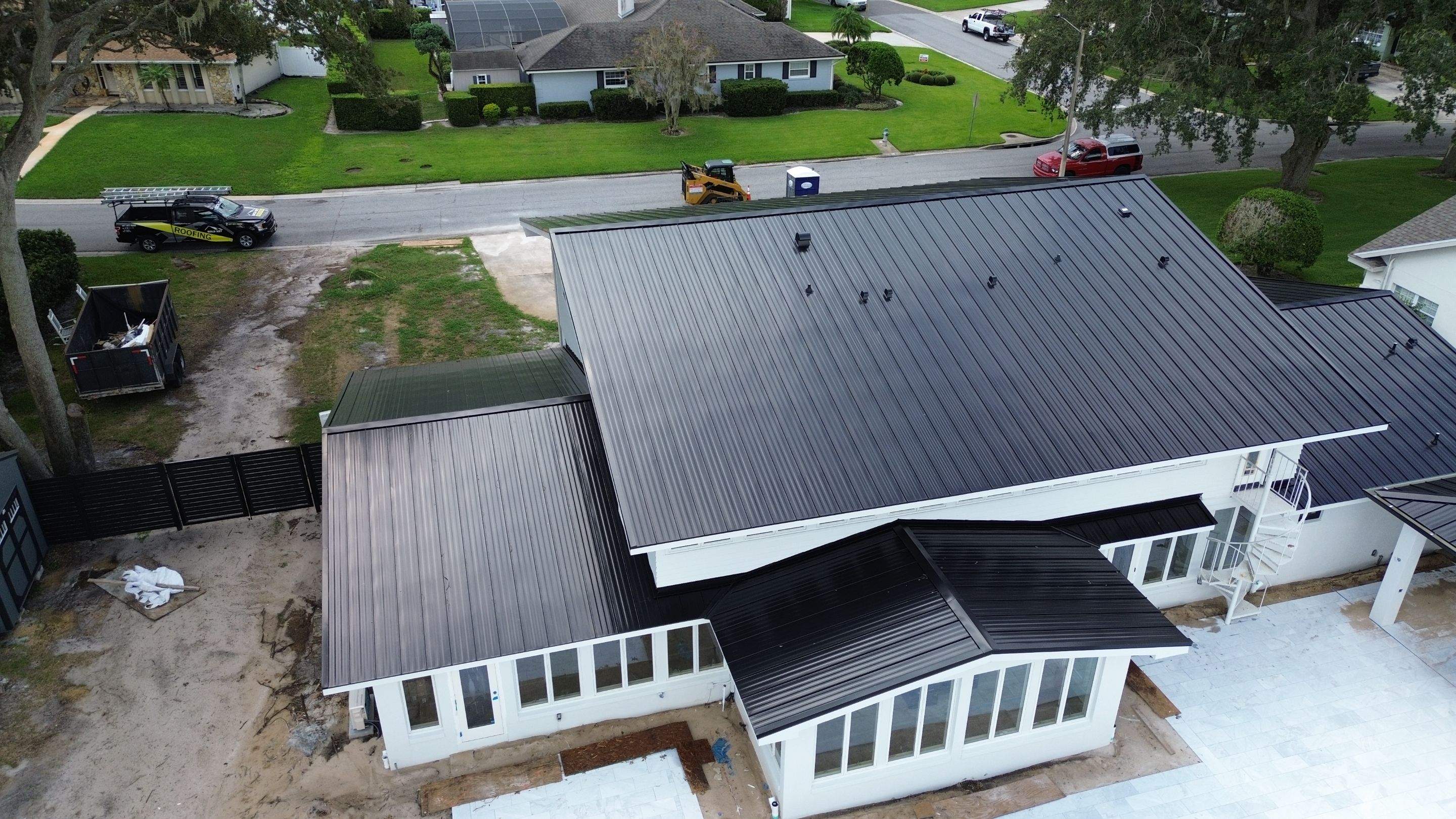 Reroof in Orlando FL by Gold Key Roofing