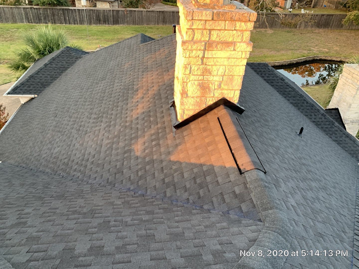 Huge Estate - Residential Roofing Installation using GAF Timberline HDZ Shingle System by First United Roofing & Construction