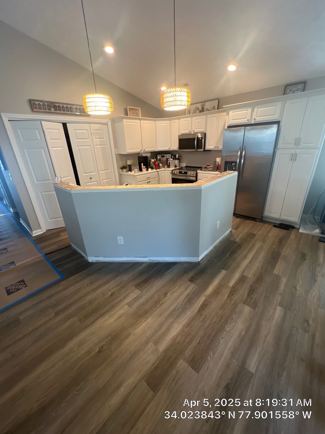 Water Damage Restoration using Mowhawk Flooring by RGR Construction and Roofing, LLC