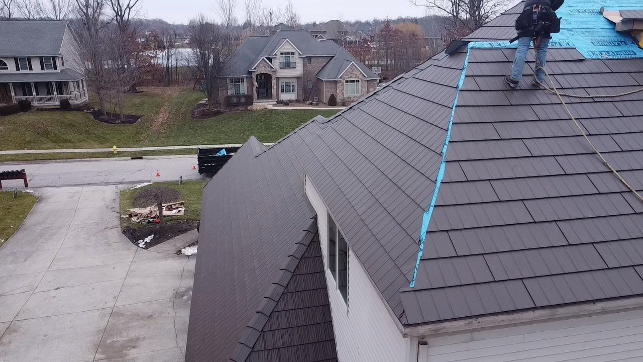 HOA-Approved Metal Shake Roof After Hail Damage – Fort Wayne, IN by 4Ever Metal Roofing