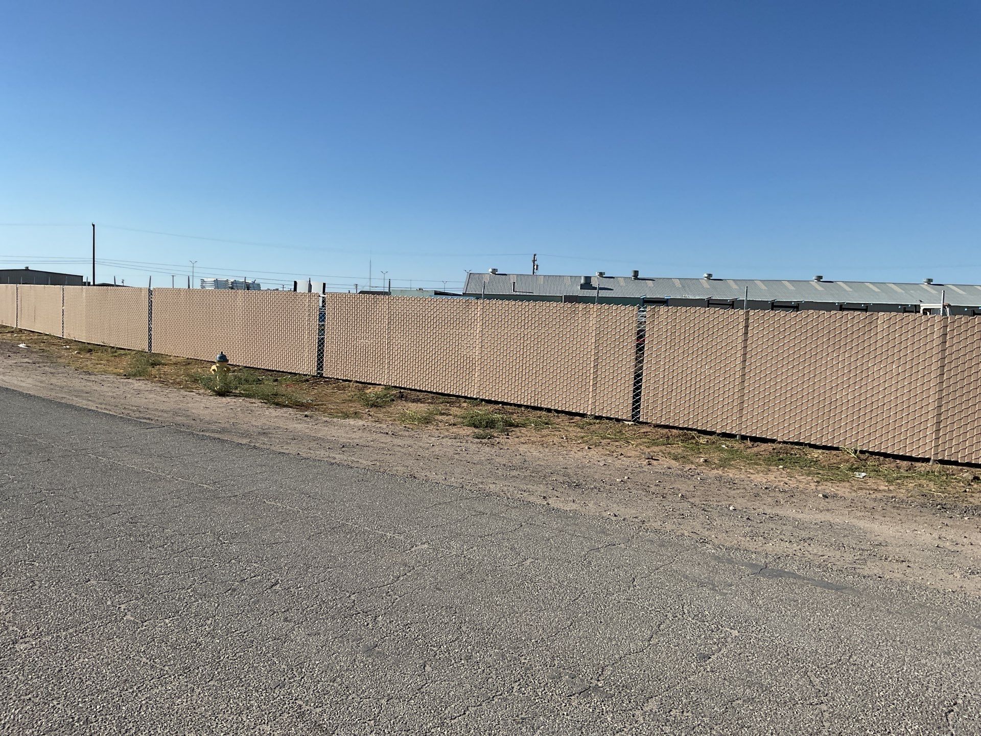 Commercial fence installation by Fence Guys Inc.