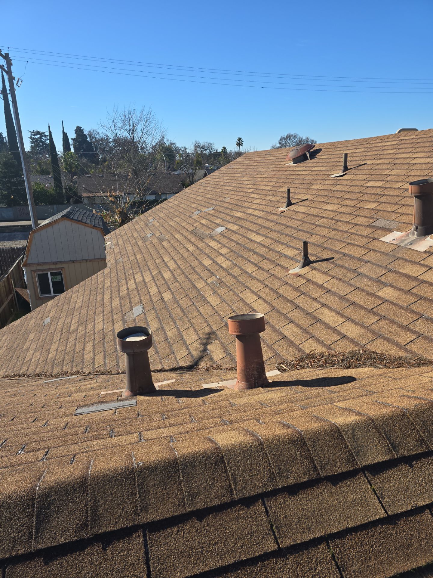 Roof Installation in Modesto CA by Grandmark Service Company