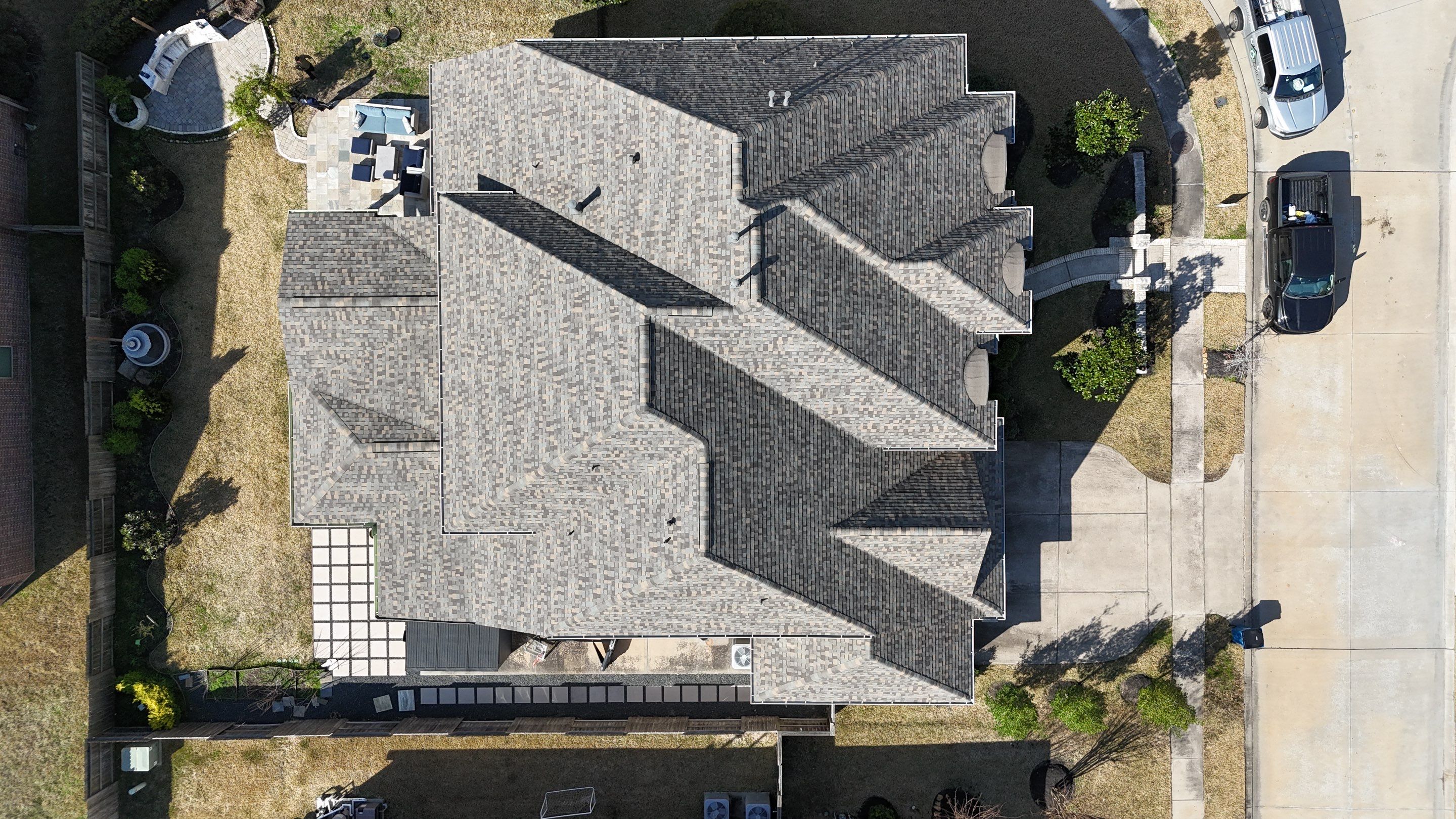Roof Replacement in Cypress after Customer sustained Hail Damage! by Core Four Roofing