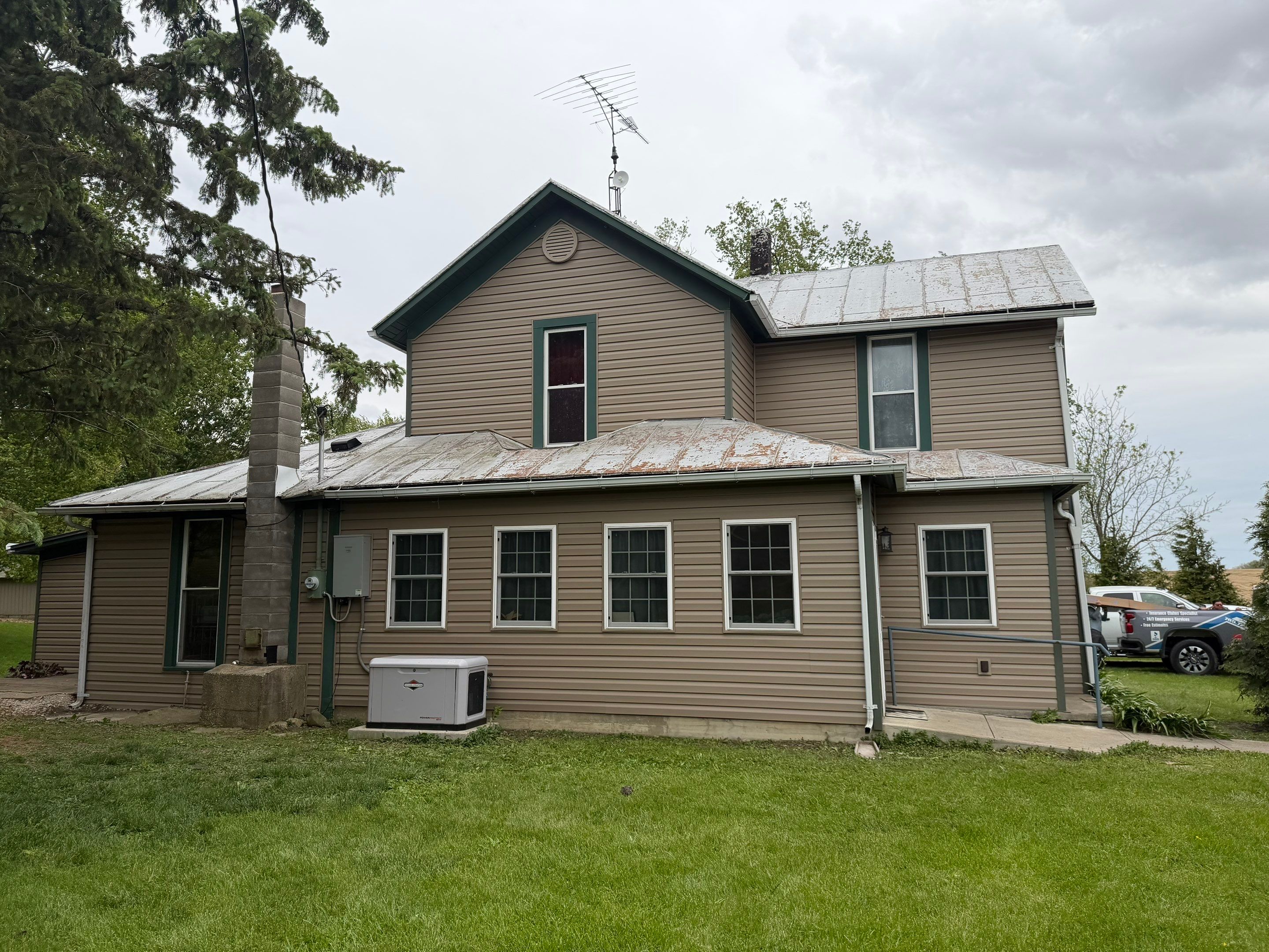 Project in Ridgeville, IN by Rodeffer Roofing INC