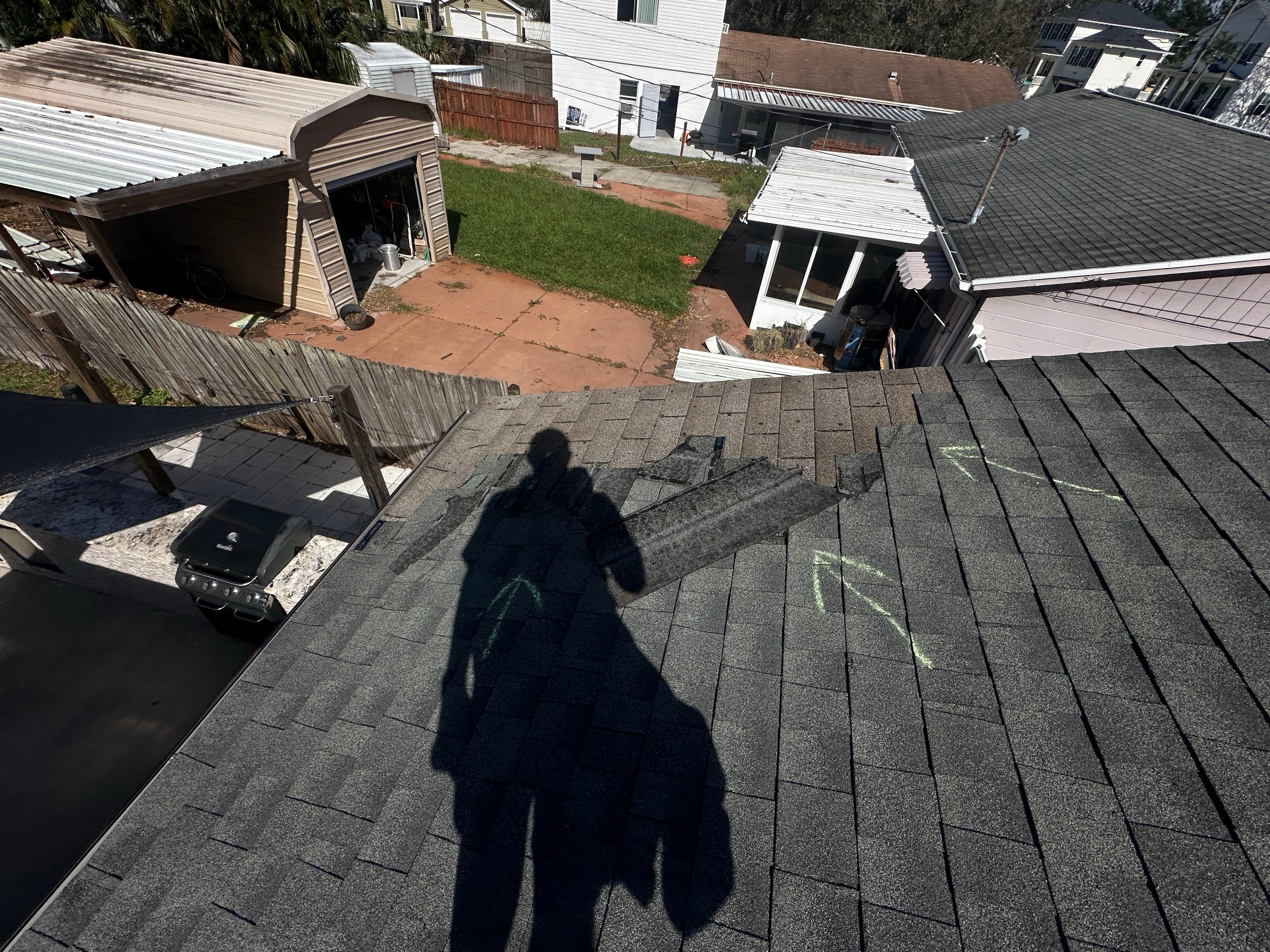 Roof Damage Claim in St. Petersburg by FLAPA & KeyStone