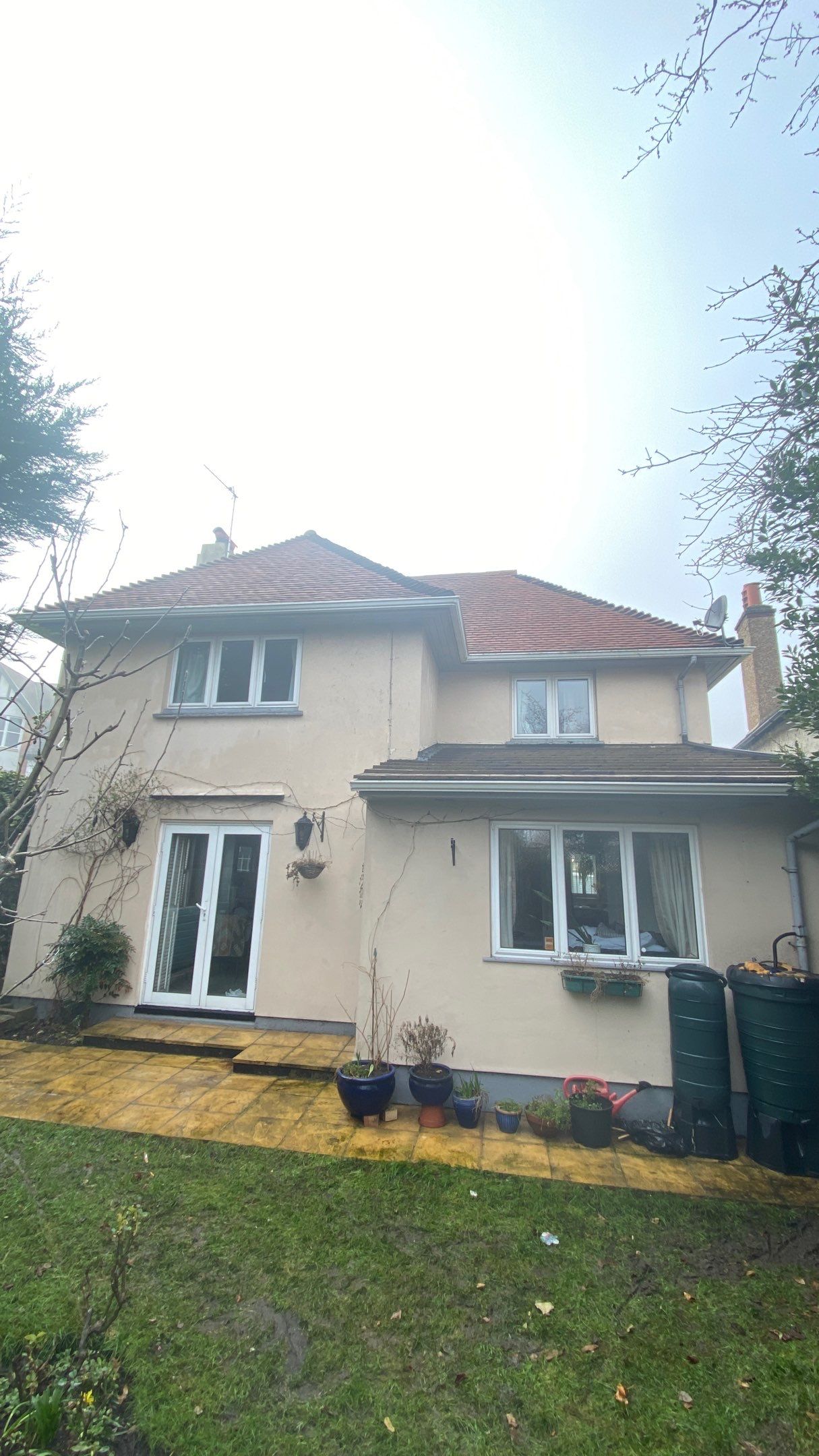 Roof Cleaning and Biocide Treatment using Honda 15lpm Low Pressure Washing Machine by Ges Exterior Cleaning ltd