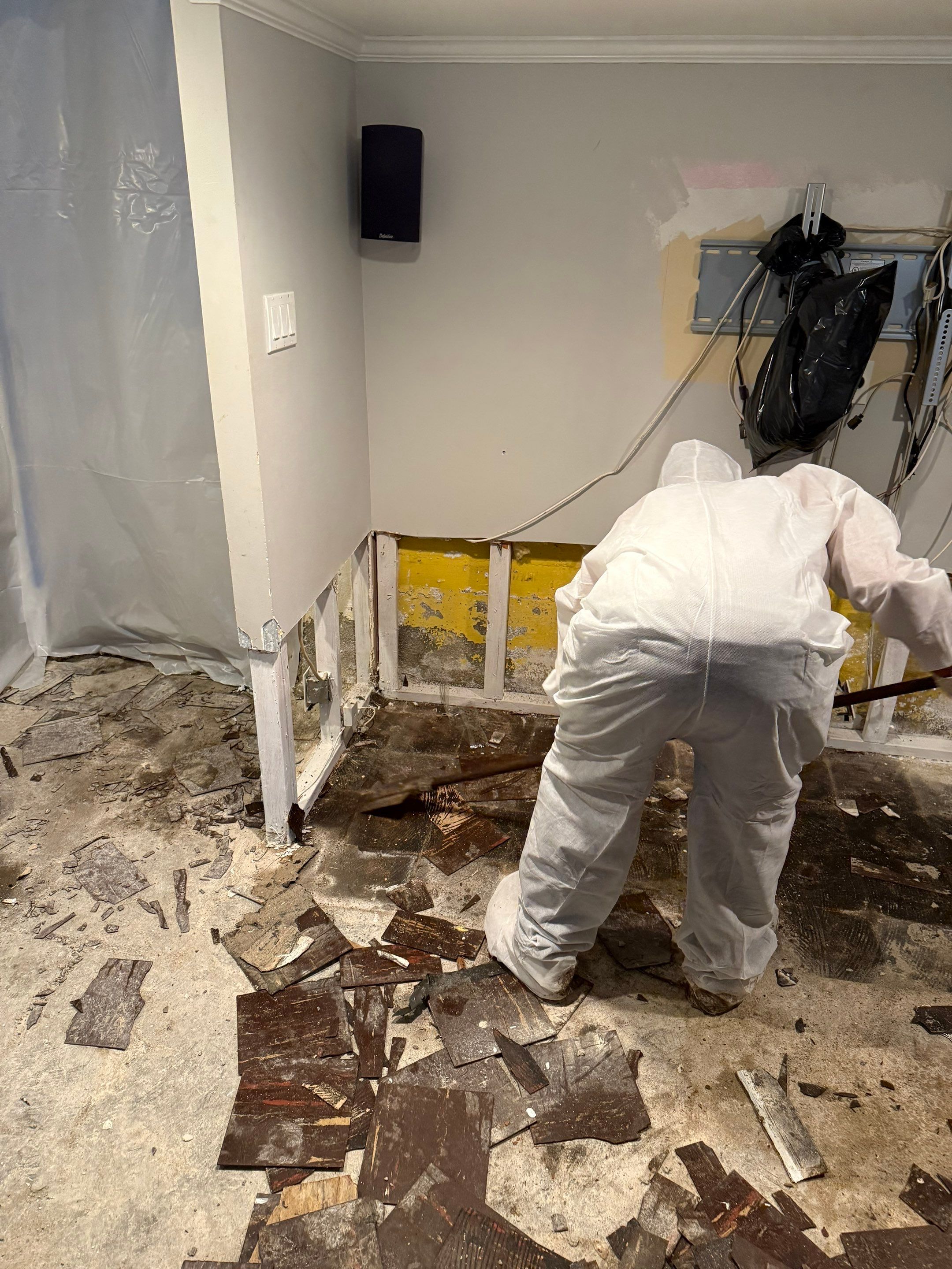 Project in Port Washington, NY by Certaclean Restoration