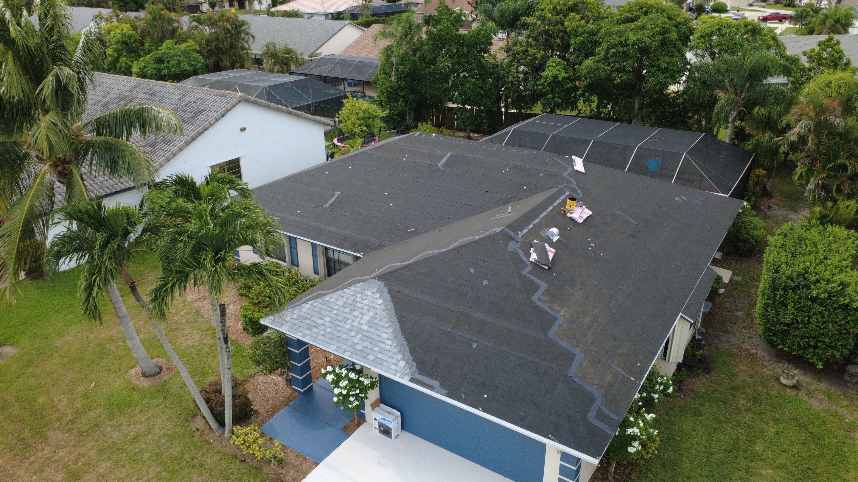Residential Roofing Installation using Owens Corning by BLUES BROTHERS ROOFING