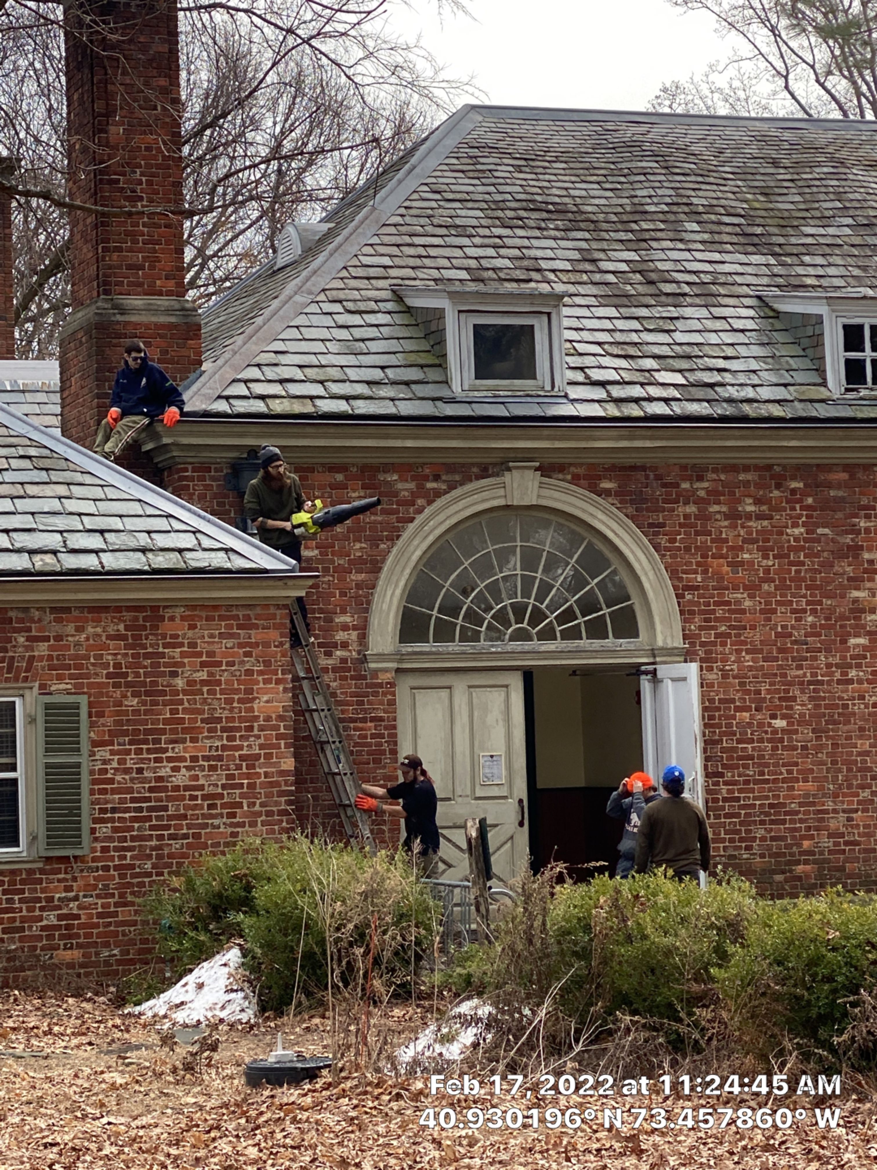Caumsett Mansion by Above All Gutters 