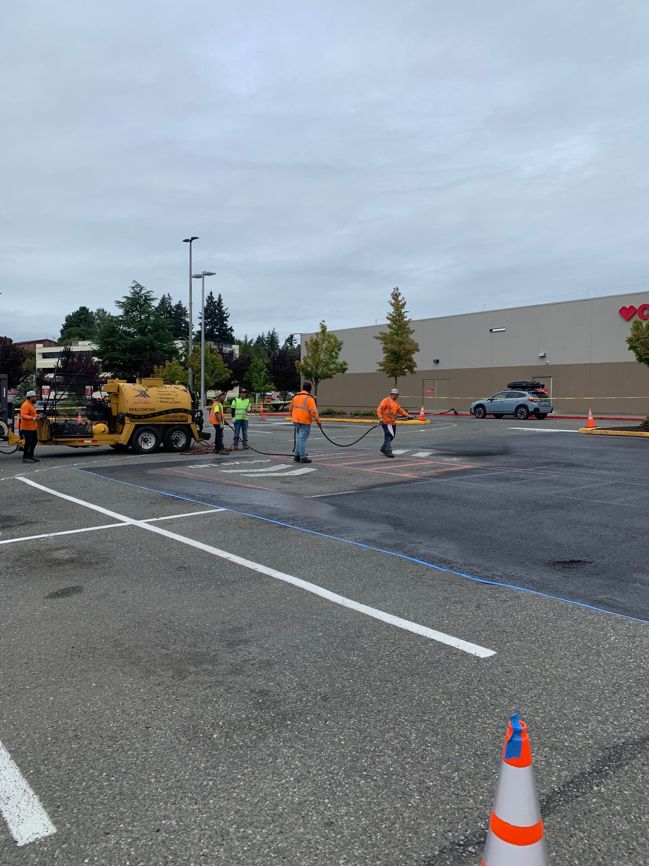 Trisha | Asphalt Parking Lot Repair   by Jireh Asphalt & Concrete Inc 